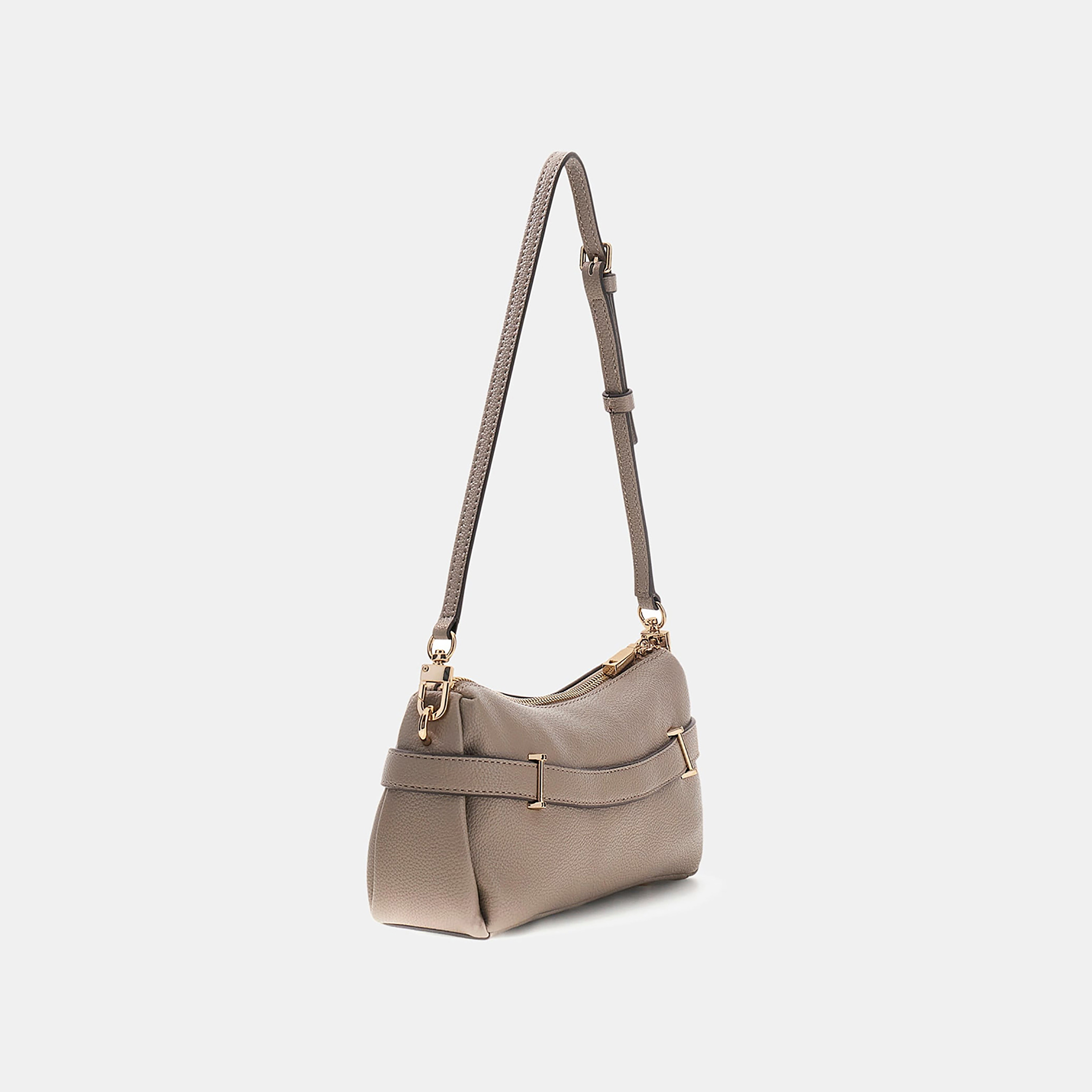Guess Yesba Textured Shoulder Bag with Zipper Closure & Detachable Strap-women-bagsandwallets-handbags-image-2