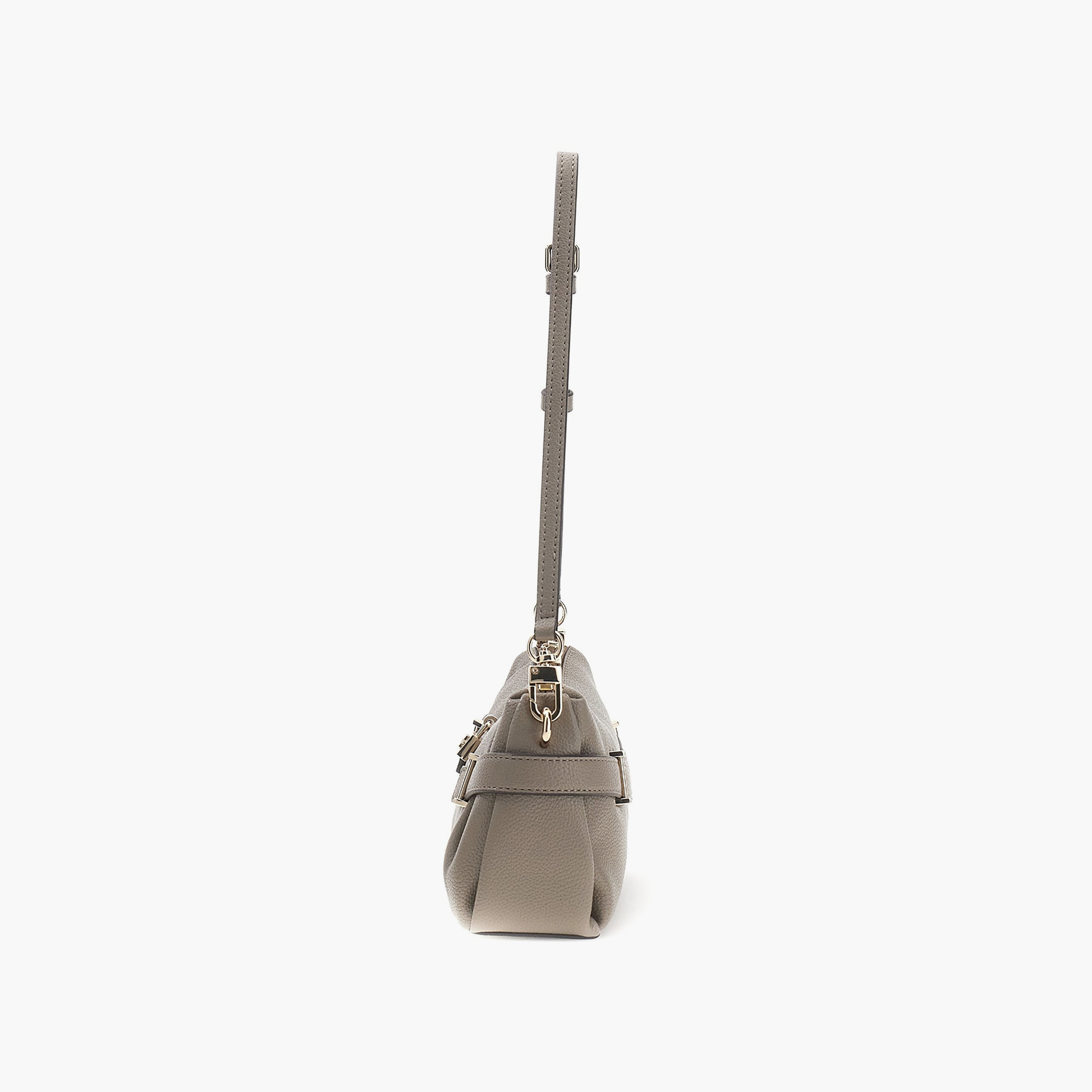 Guess Yesba Textured Shoulder Bag with Zipper Closure & Detachable Strap-women-bagsandwallets-handbags-image-4