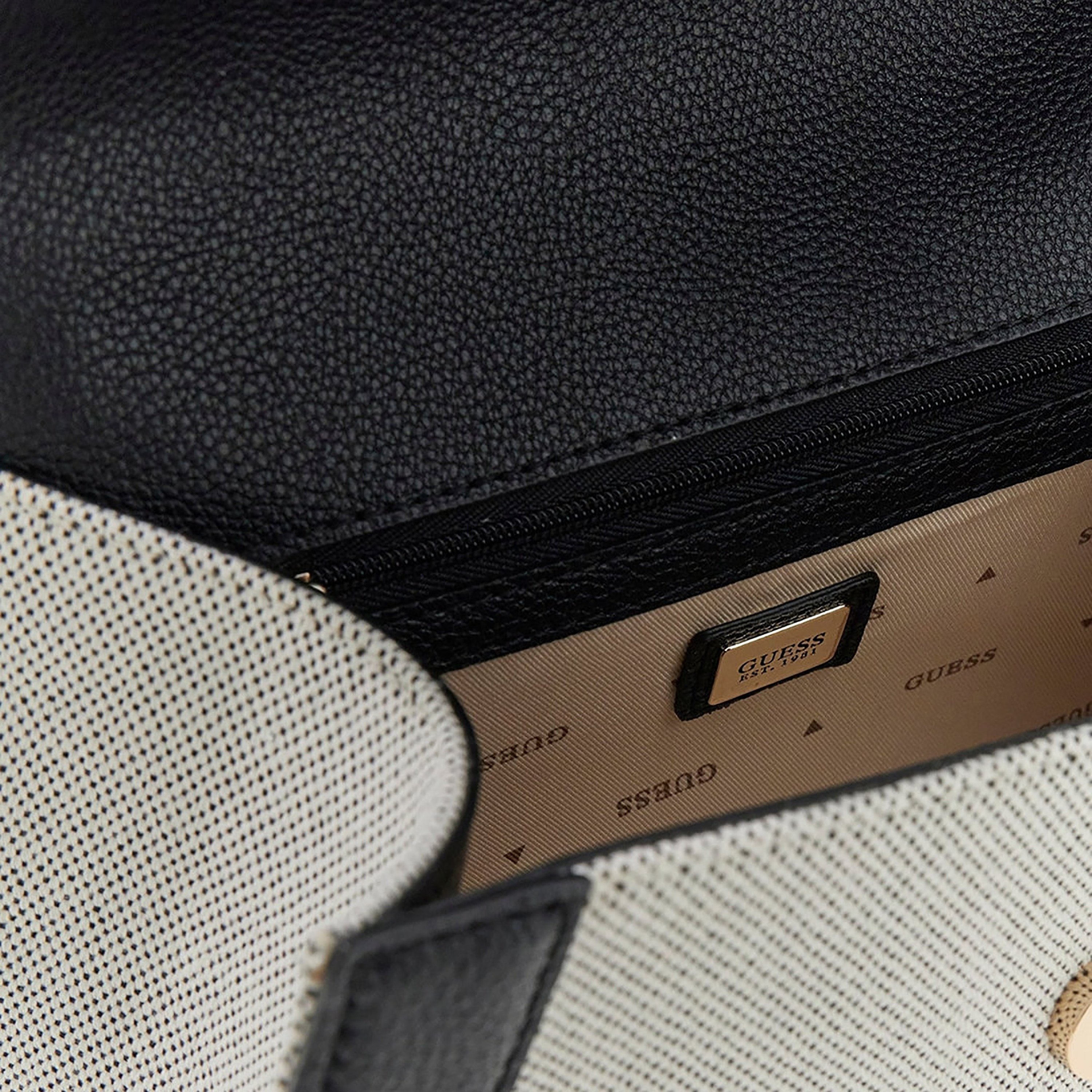 Guess Karnilla Textured Shoulder Bag with Magnetic Closure & Detachable Strap-women-bagsandwallets-handbags-image-3