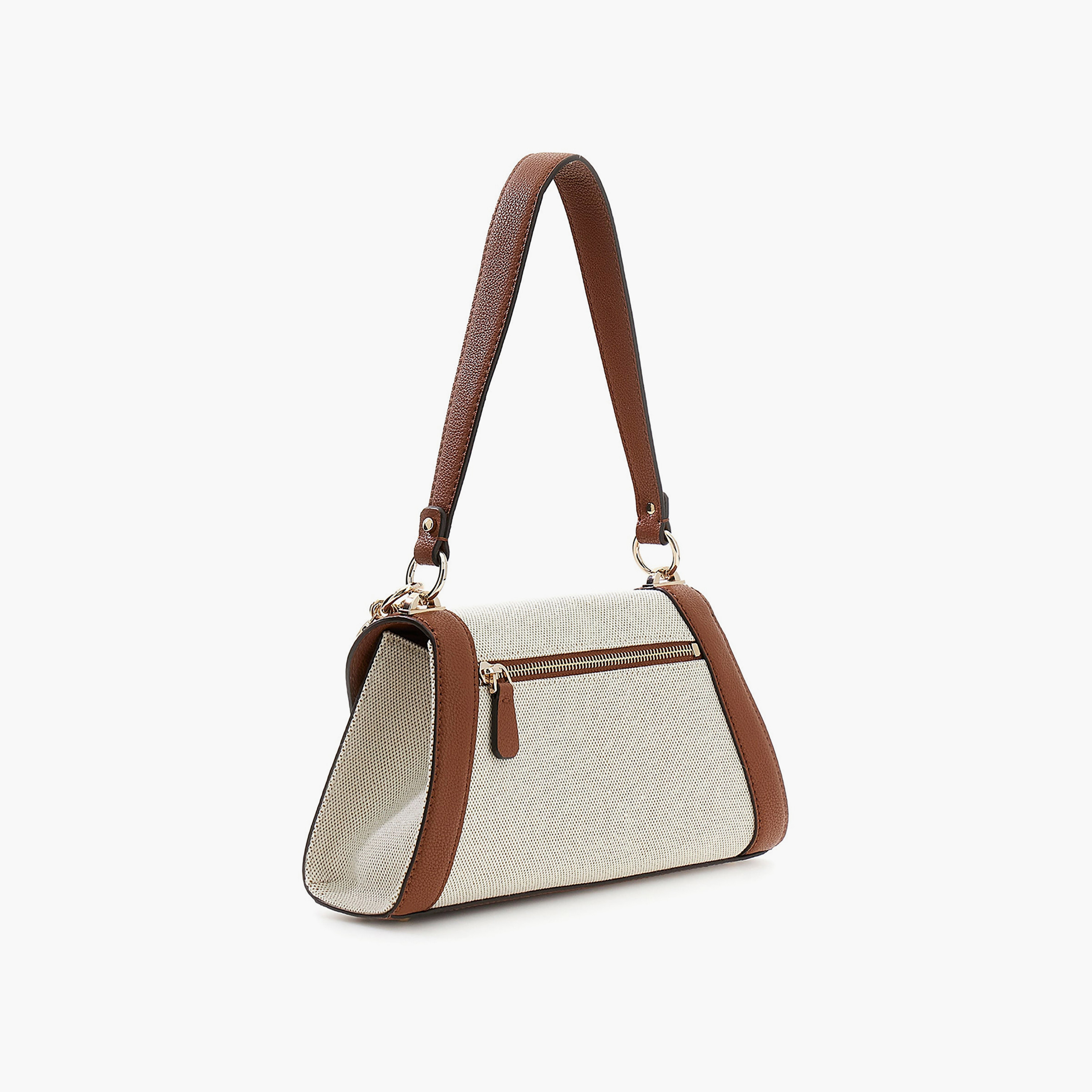 Guess Karnilla Textured Shoulder Bag with Magnetic Closure & Detachable Strap-women-bagsandwallets-handbags-image-2