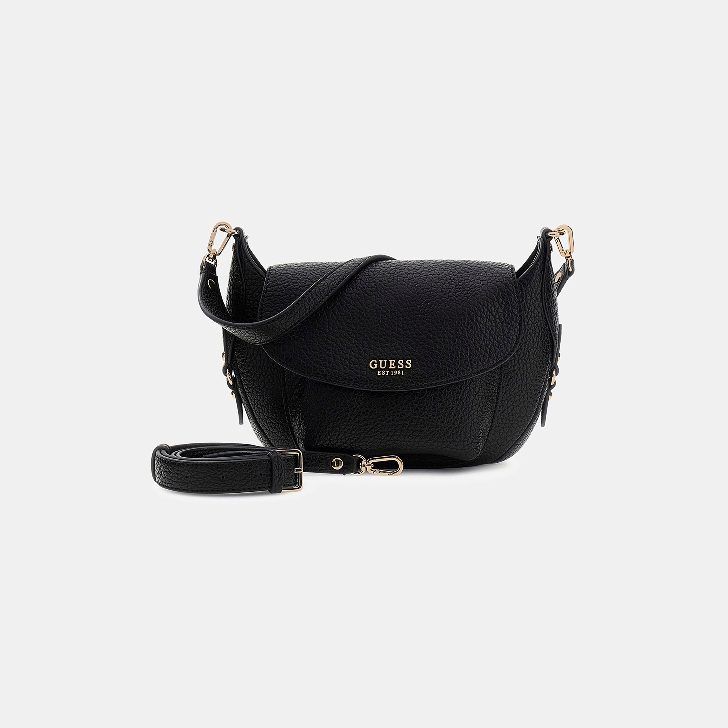 Guess Marsha Textured Shoulder Bag with Magnetic Closure & Detachable Strap-women-bagsandwallets-handbags-image-1