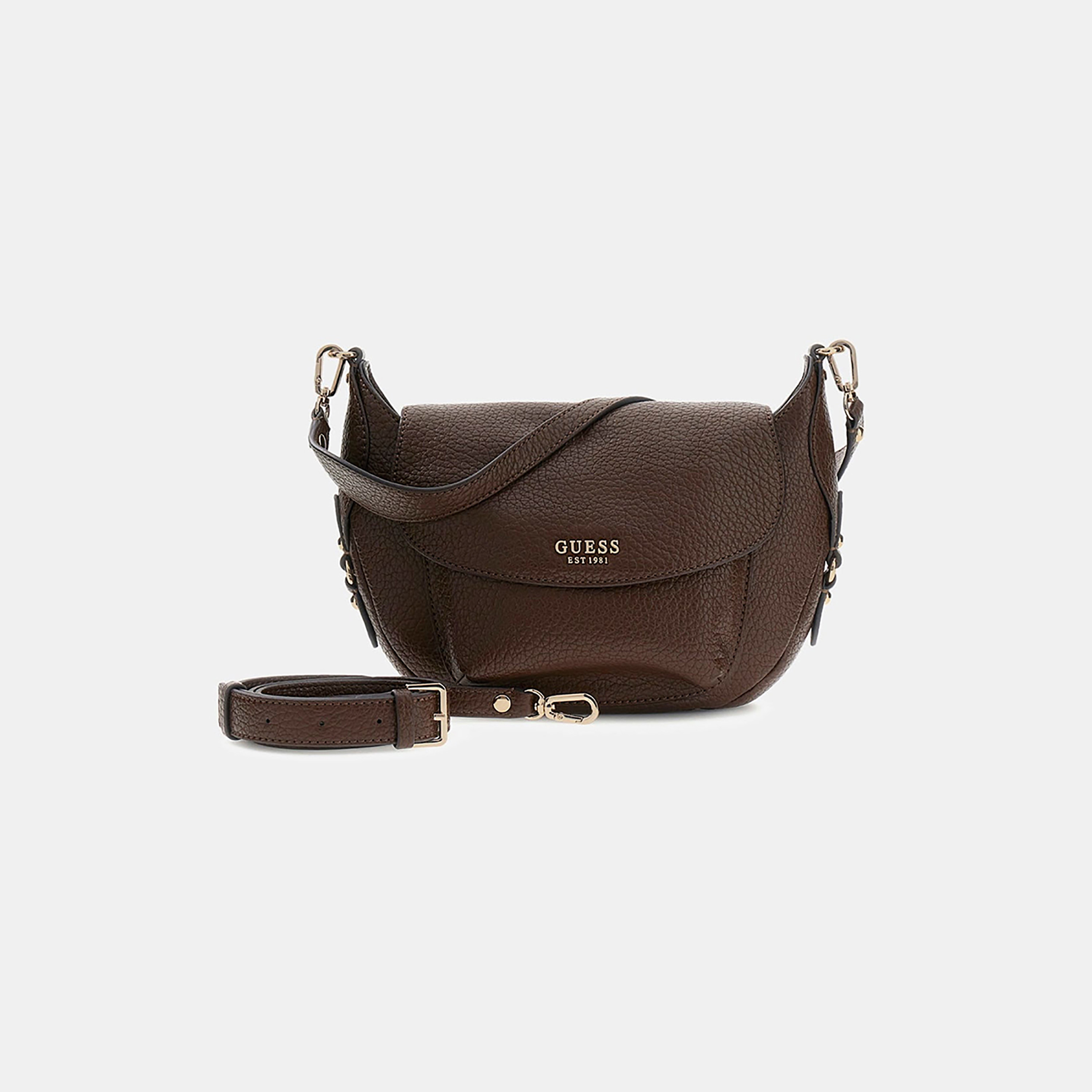 Guess Marsha Textured Shoulder Bag with Magnetic Closure & Detachable Strap-women-bagsandwallets-handbags-image-1