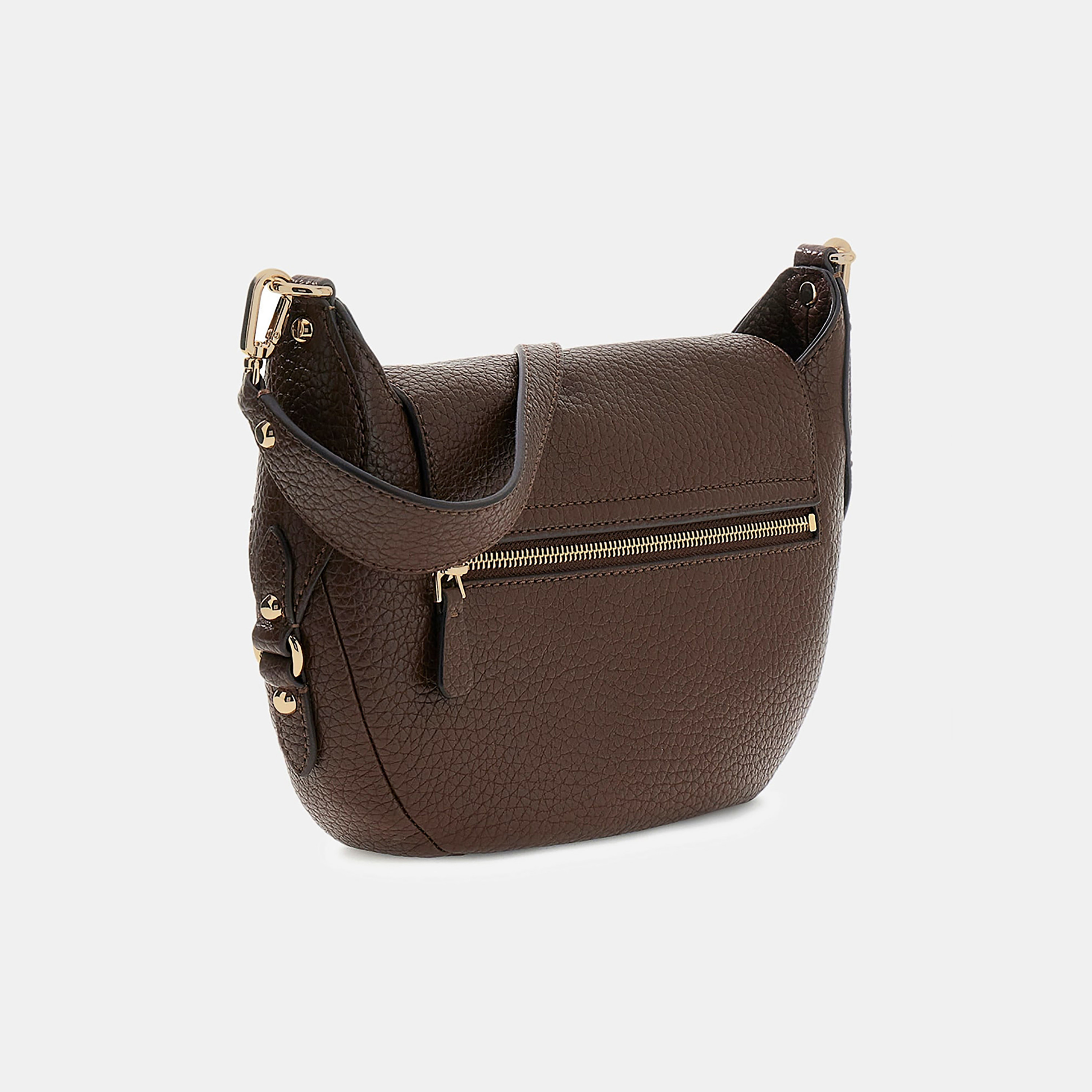 Guess Marsha Textured Shoulder Bag with Magnetic Closure & Detachable Strap-women-bagsandwallets-handbags-image-2