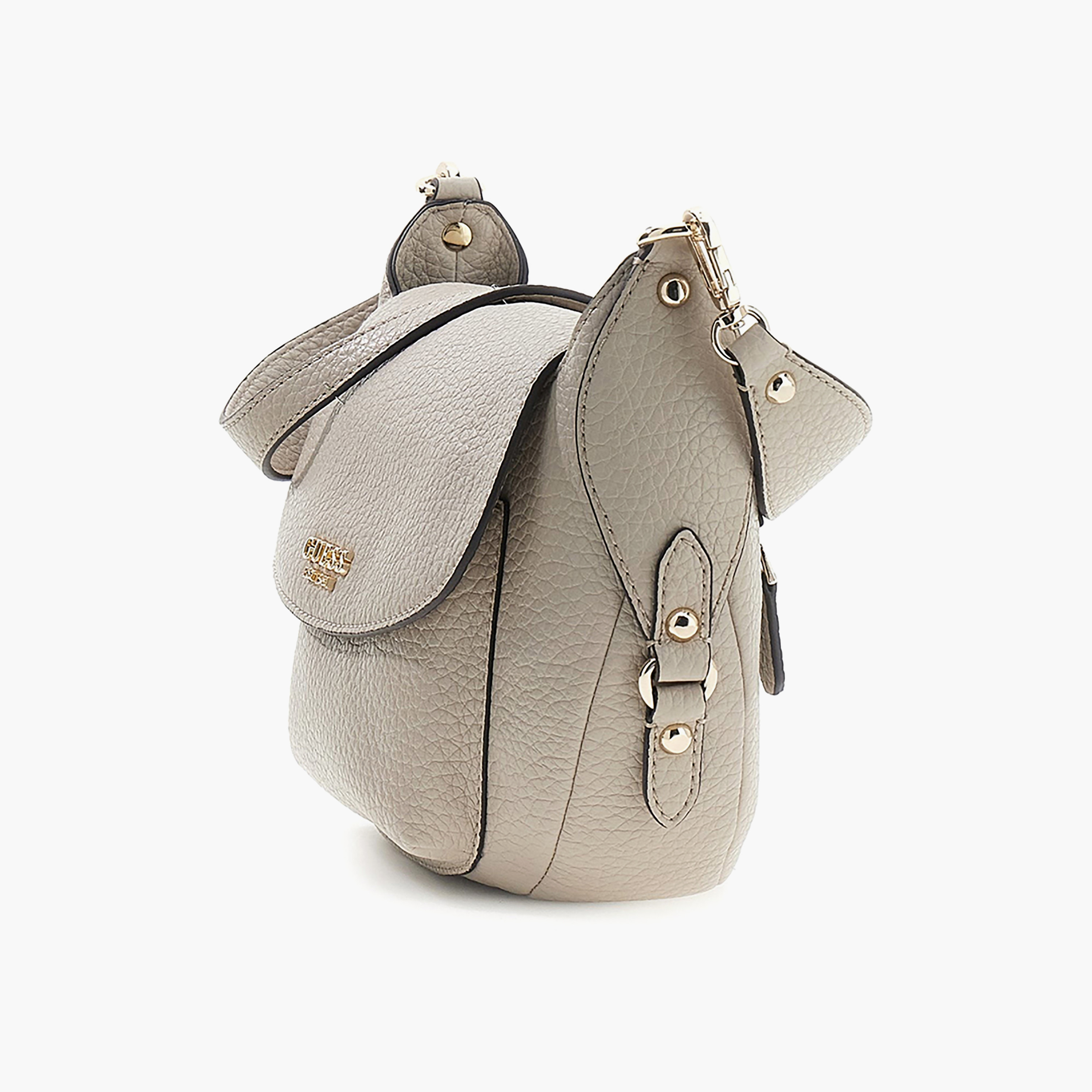 Guess Marsha Textured Shoulder Bag with Magnetic Closure & Detachable Strap-women-bagsandwallets-handbags-image-3