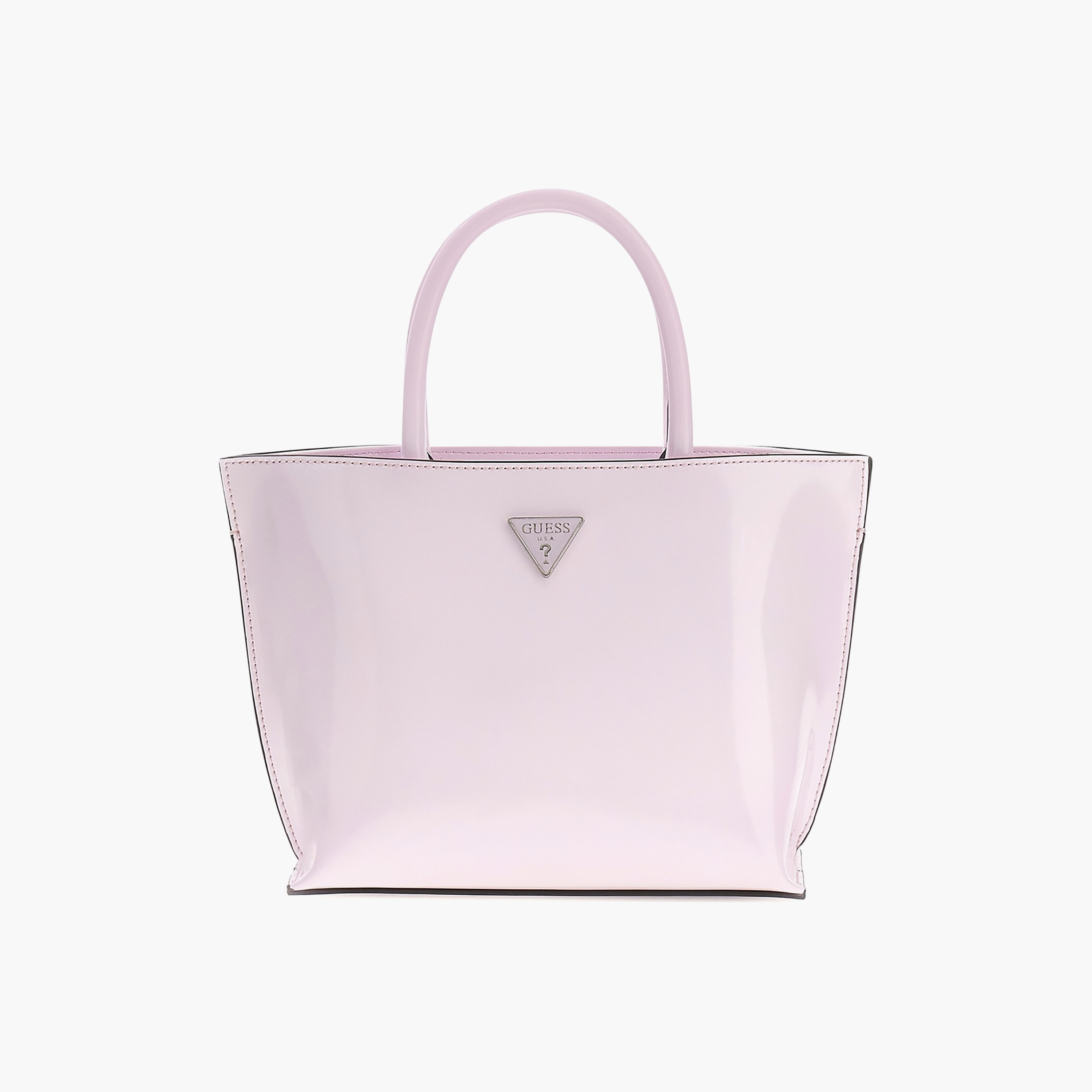 حقيبة تسوق Guess Arnela سادة بمقبضين وسحاب إغلاق-women-bagsandwallets-handbags-image-1