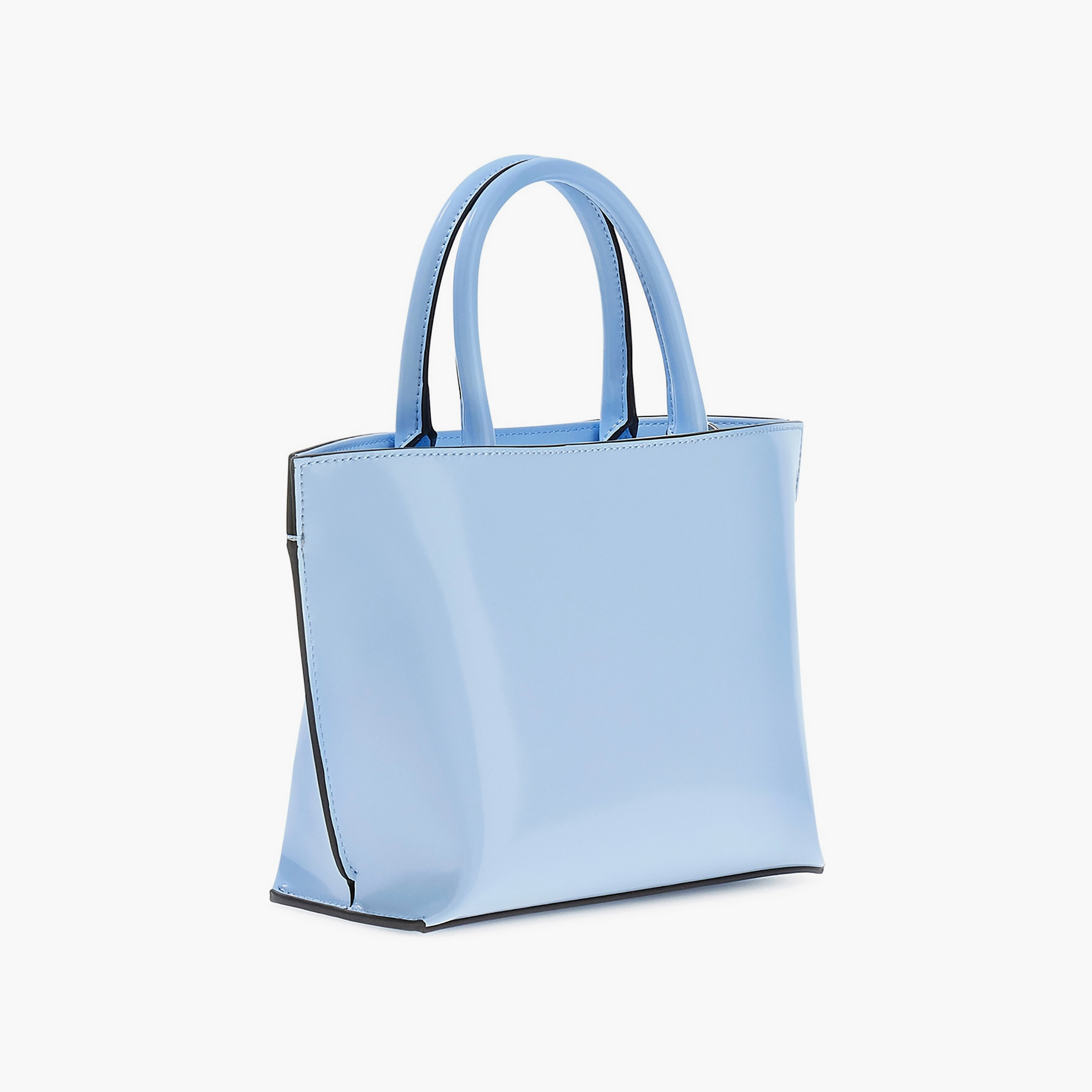 Guess Arnela Plain Double Handle Tote Bag with Zipper Closure-women-bagsandwallets-handbags-image-2