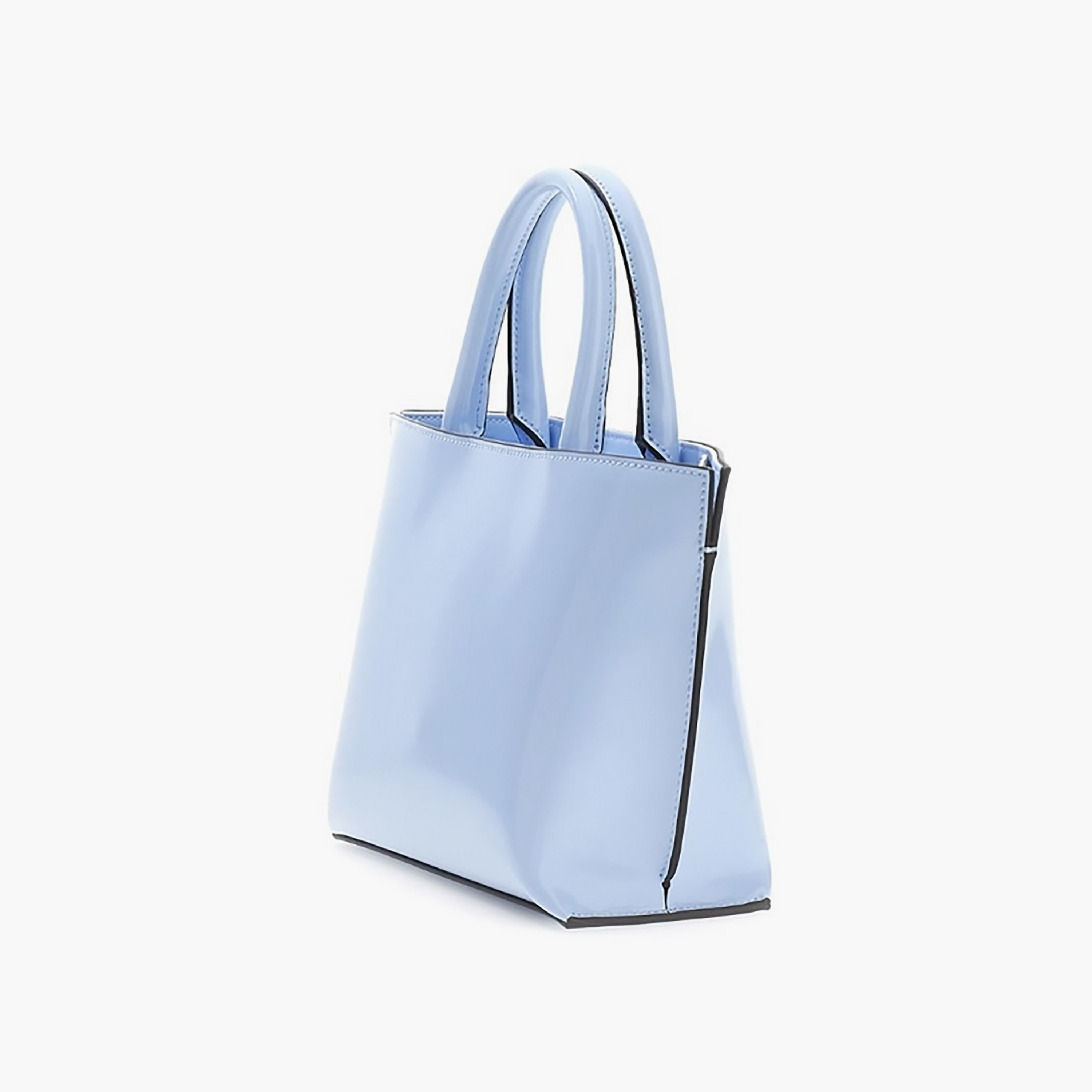 Guess Arnela Plain Double Handle Tote Bag with Zipper Closure-women-bagsandwallets-handbags-image-6