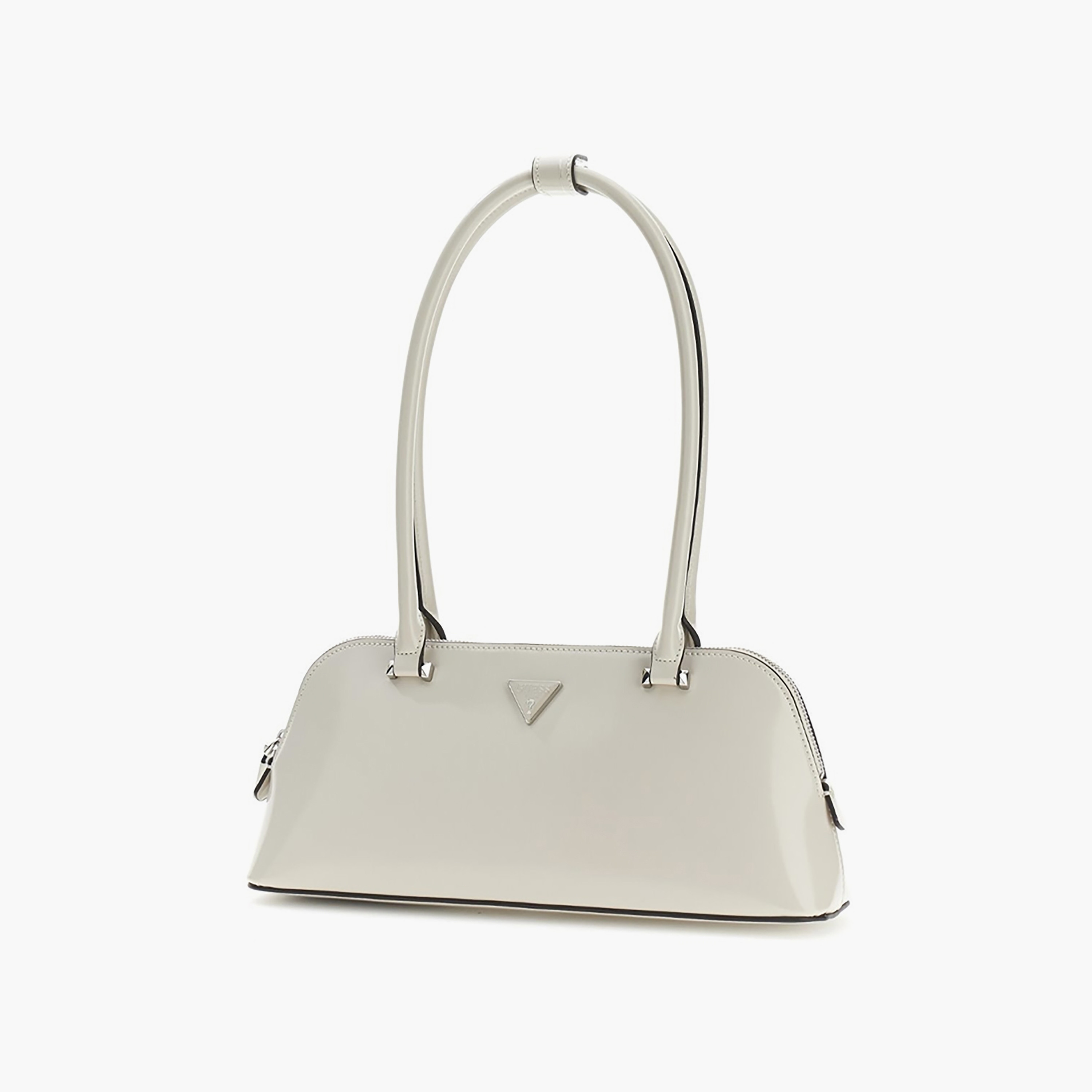 Guess Arnela Plain Double Handle Shoulder Bag with Zipper Closure-women-bagsandwallets-handbags-image-5