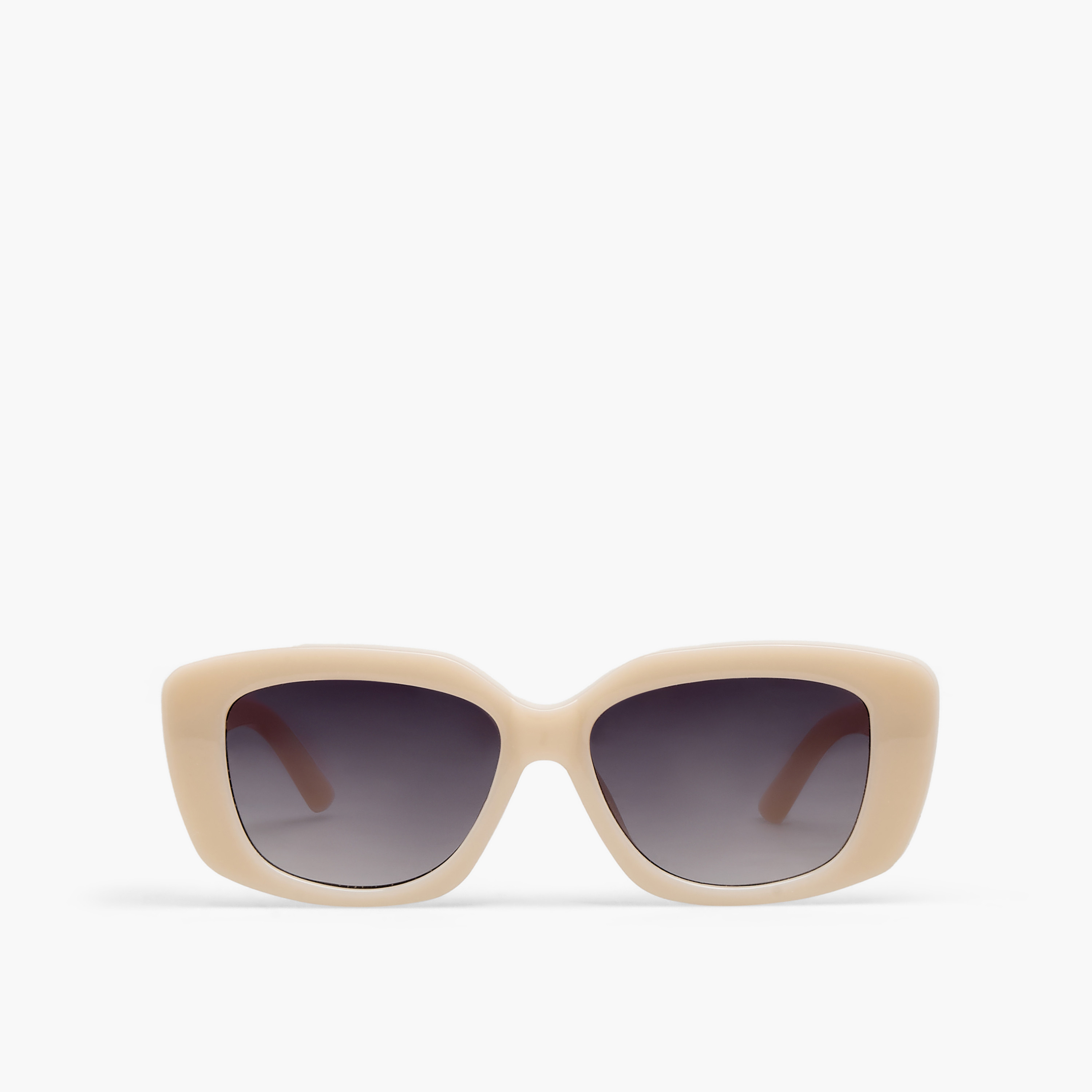 نظارة شمسية مستطيلة بعدسات سوداء-women-sunglasses-image-2