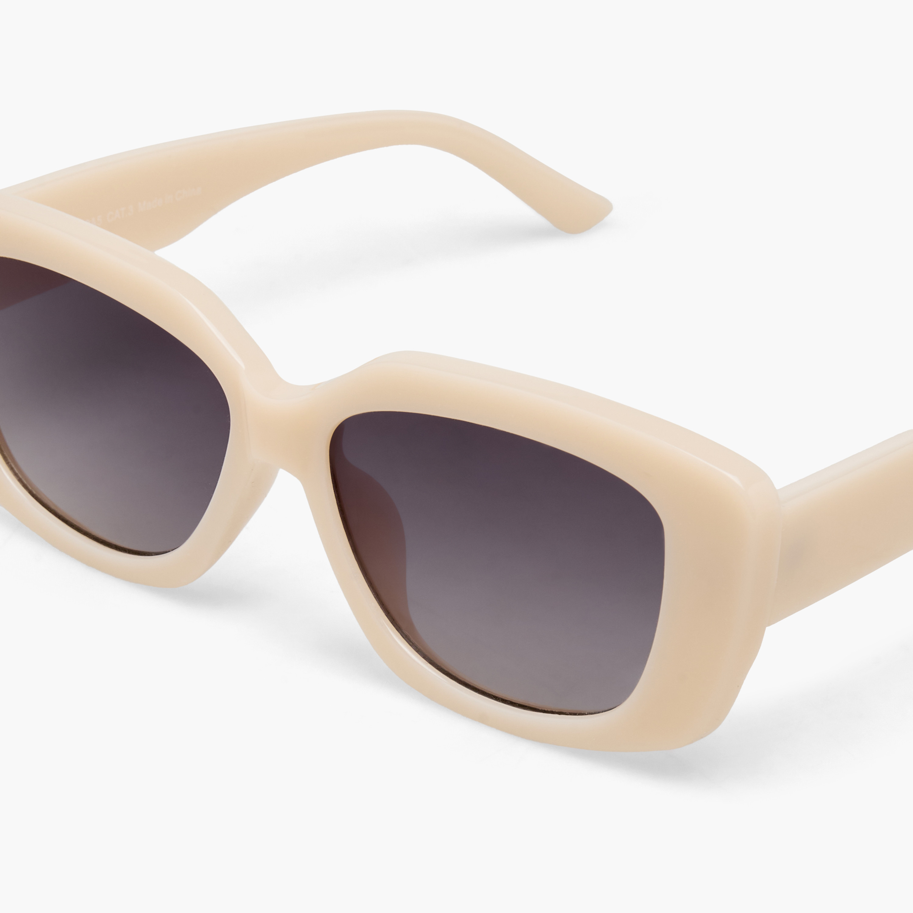 نظارة شمسية مستطيلة بعدسات سوداء-women-sunglasses-image-5