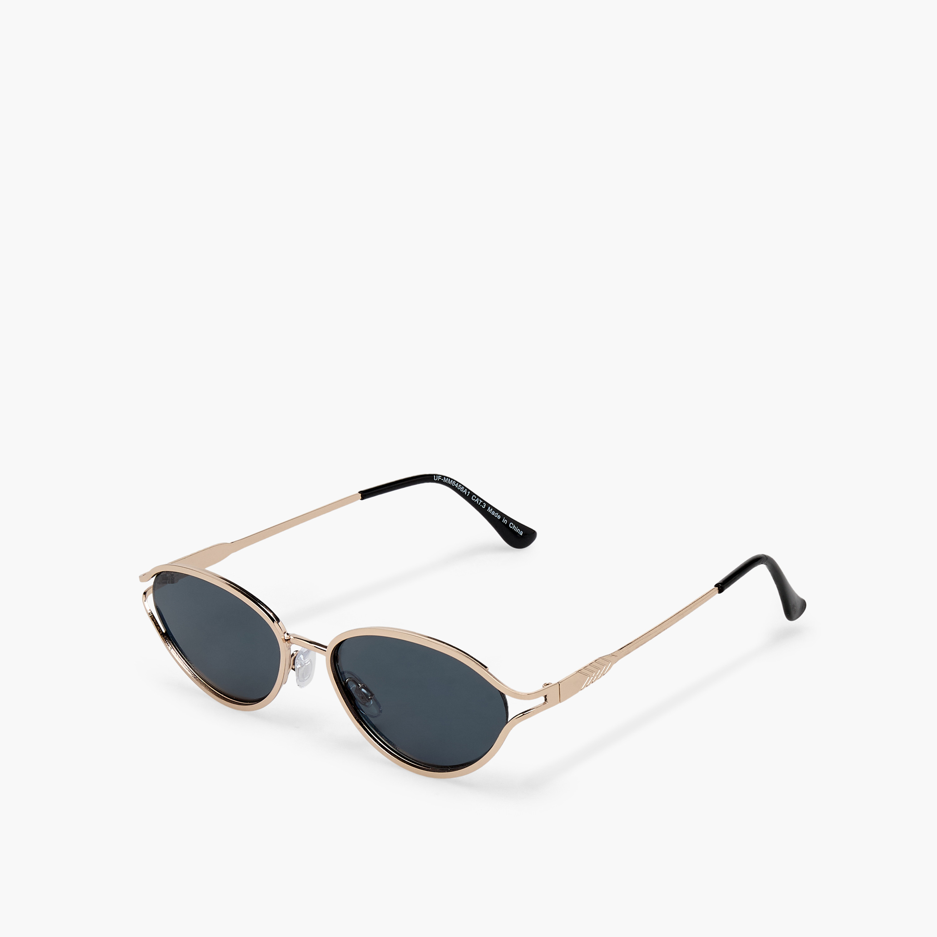 Sunglasses Oval Black Lens-women-sunglasses-image-1
