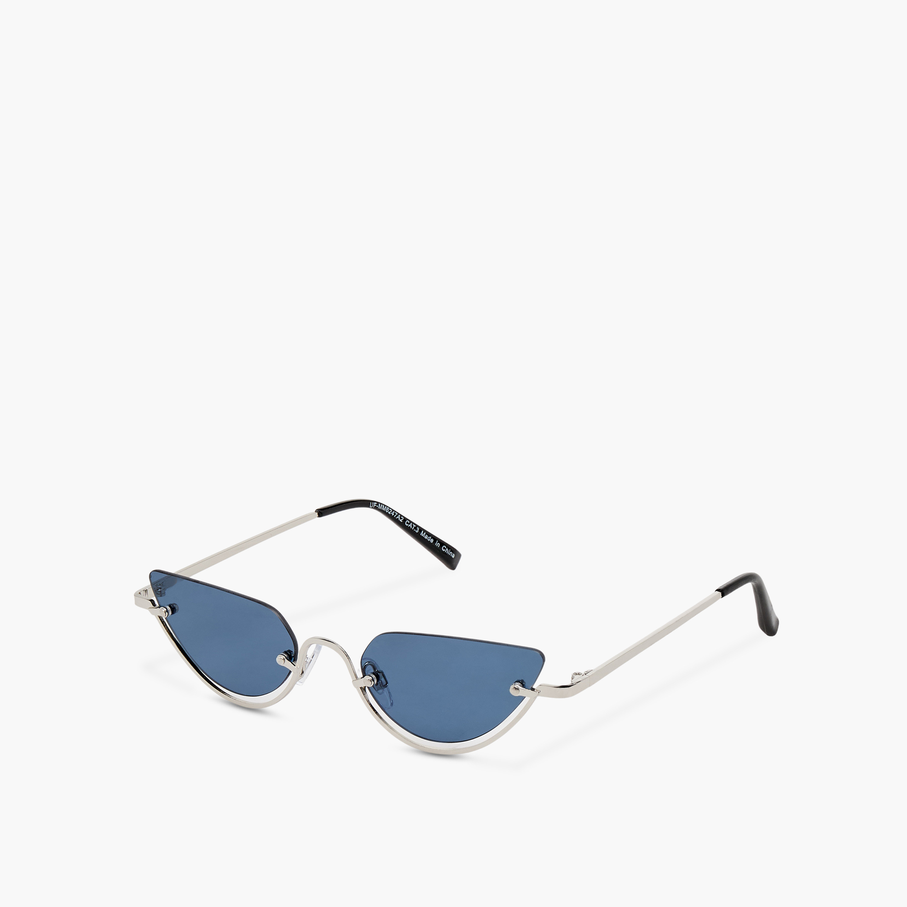نظارة شمسية كات آي بعدسات زرقاء-women-sunglasses-image-1
