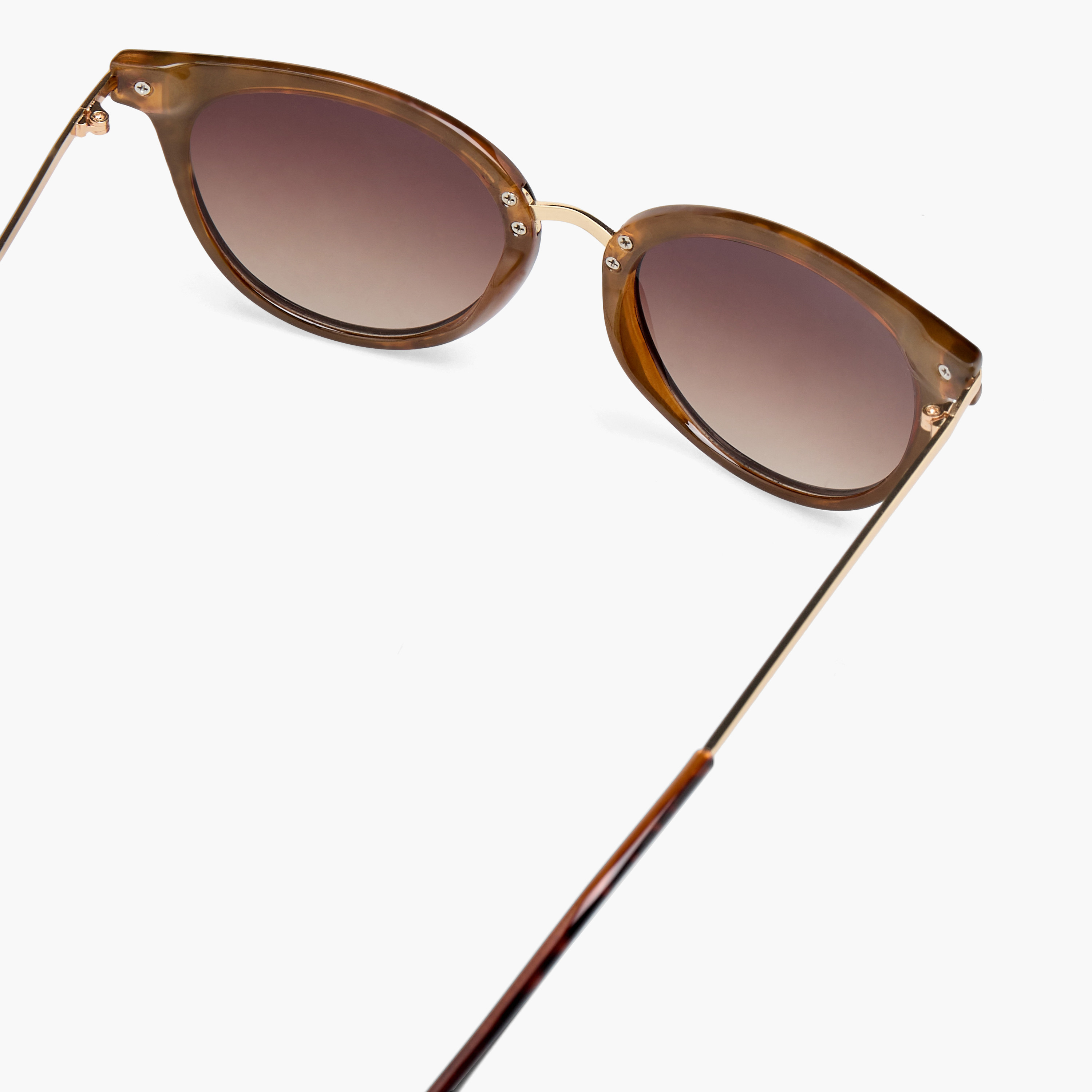 Sunglasses Cat Eye Brown Lens-women-sunglasses-image-4