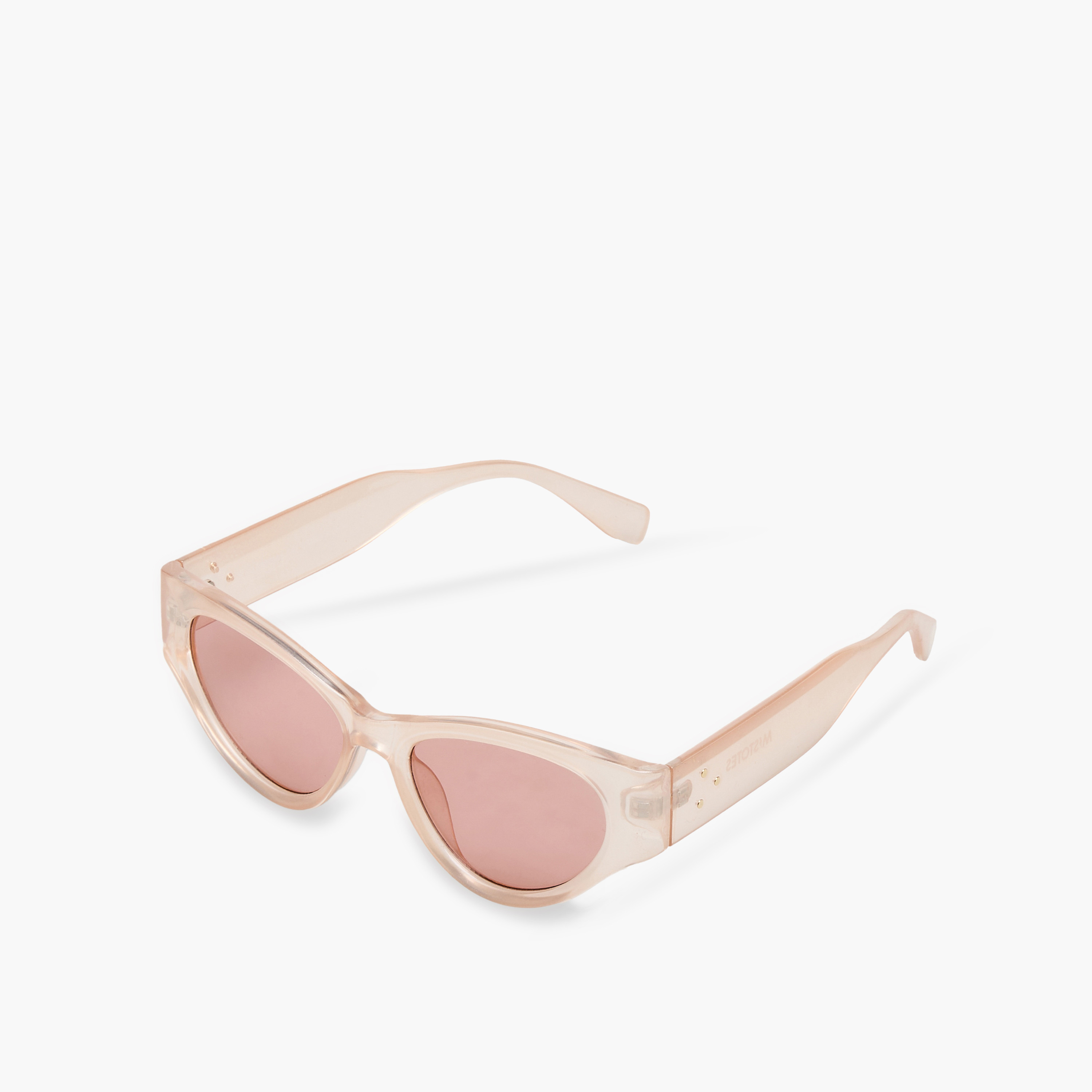 Sunglasses Cat Eye Pink Lens-women-sunglasses-image-1
