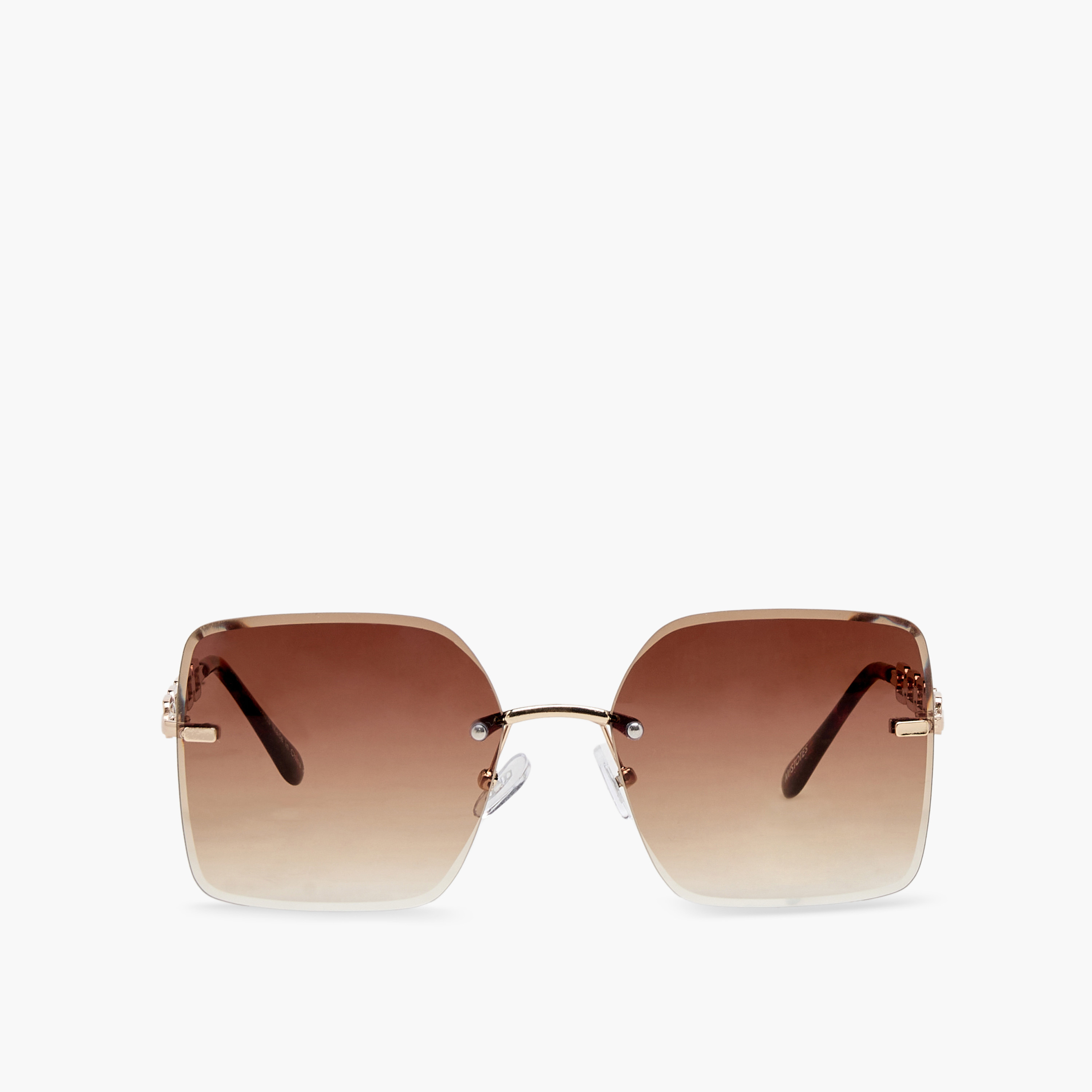 Sunglasses Square Brown Lens-women-sunglasses-image-2