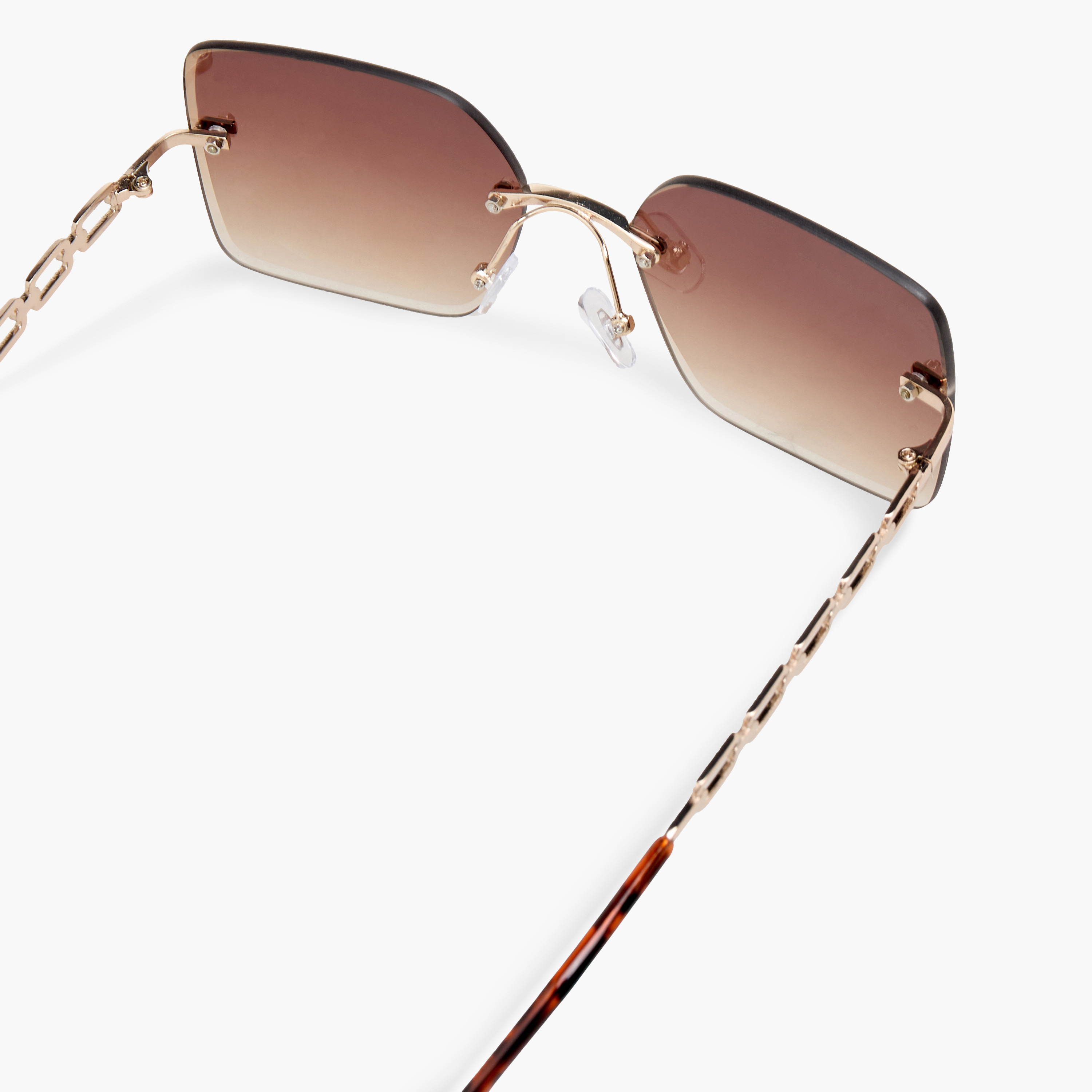 Sunglasses Square Brown Lens-women-sunglasses-image-4