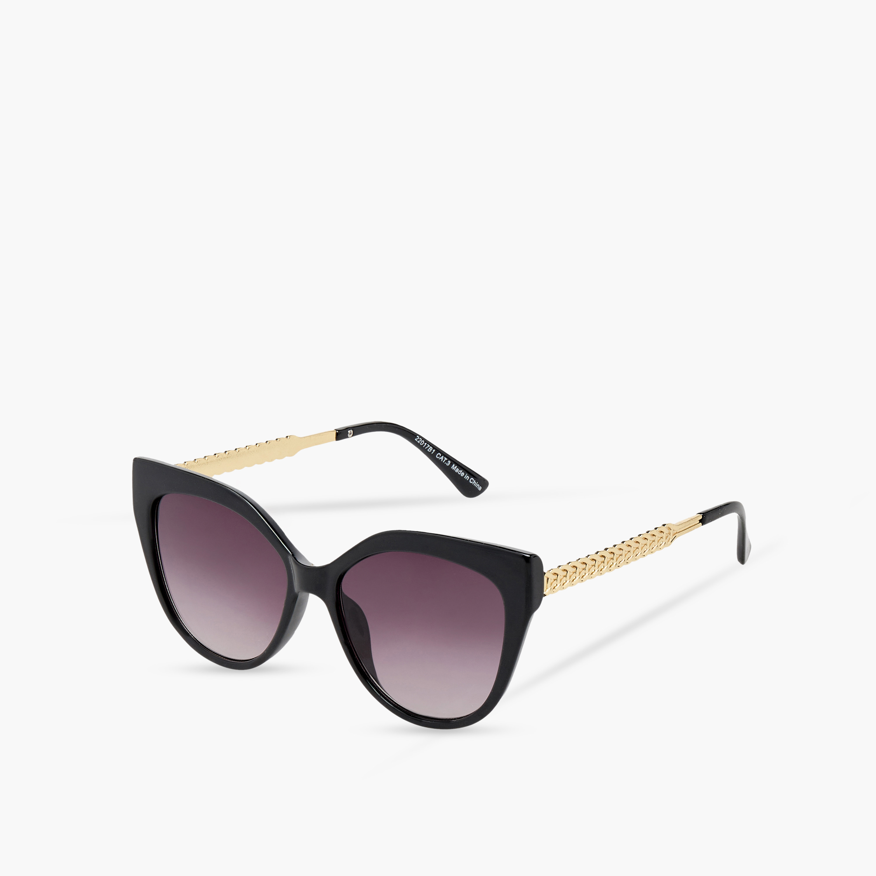 Sunglasses Cat Eye Black Lens-women-sunglasses-image-1