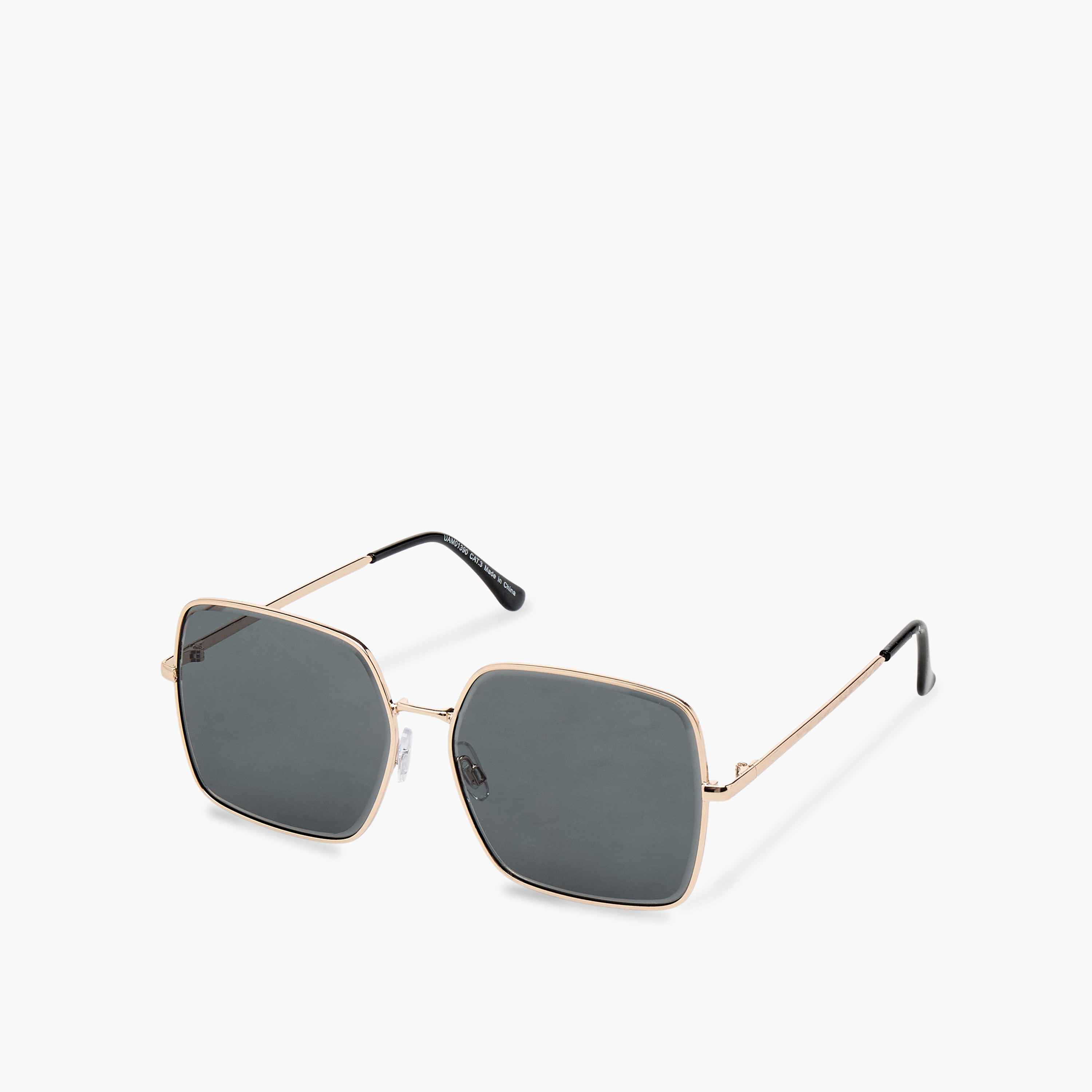 نظارة شمسية مربعة بعدسات سوداء-women-sunglasses-image-1