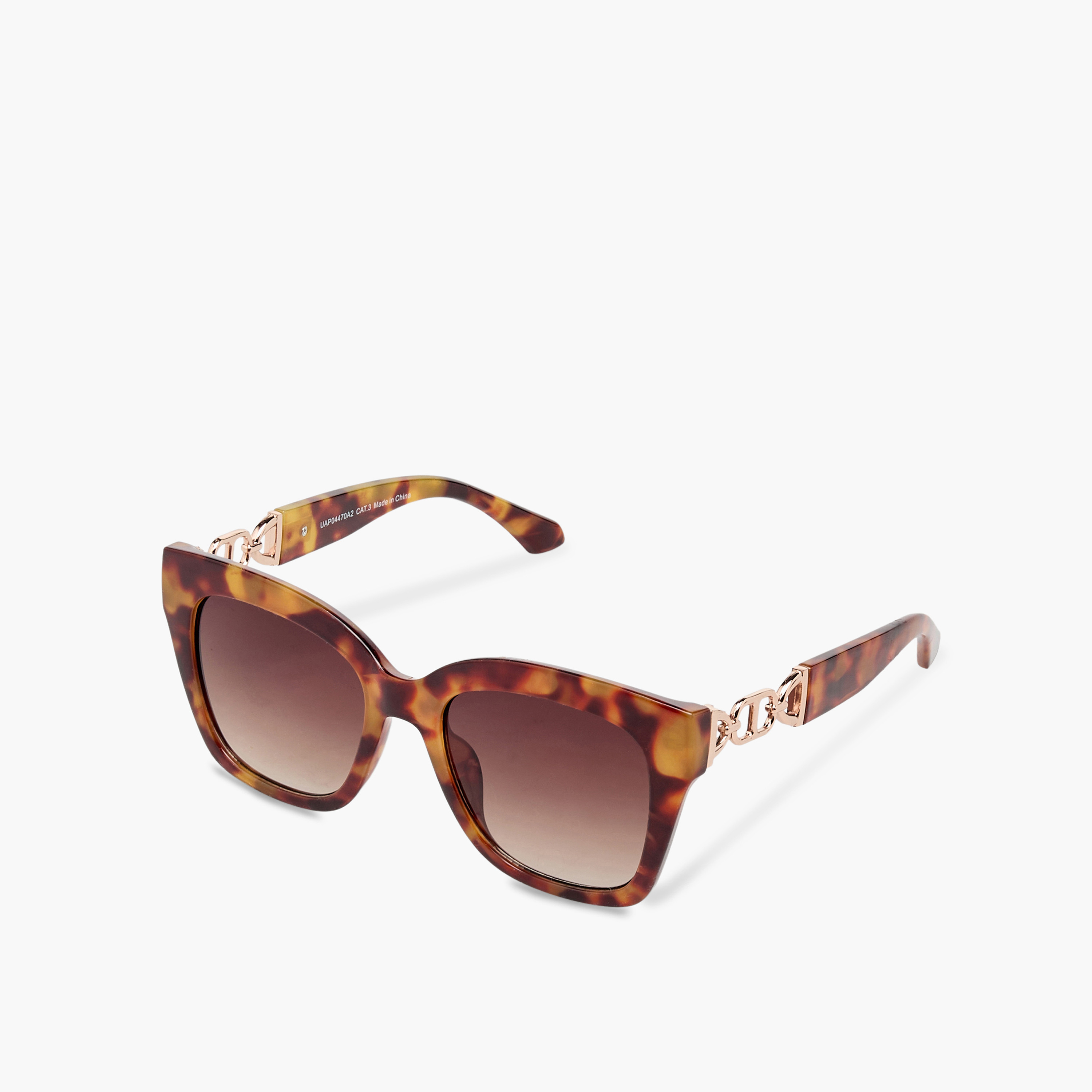 نظارة شمسية مربعة بعدسات بني-women-sunglasses-image-1