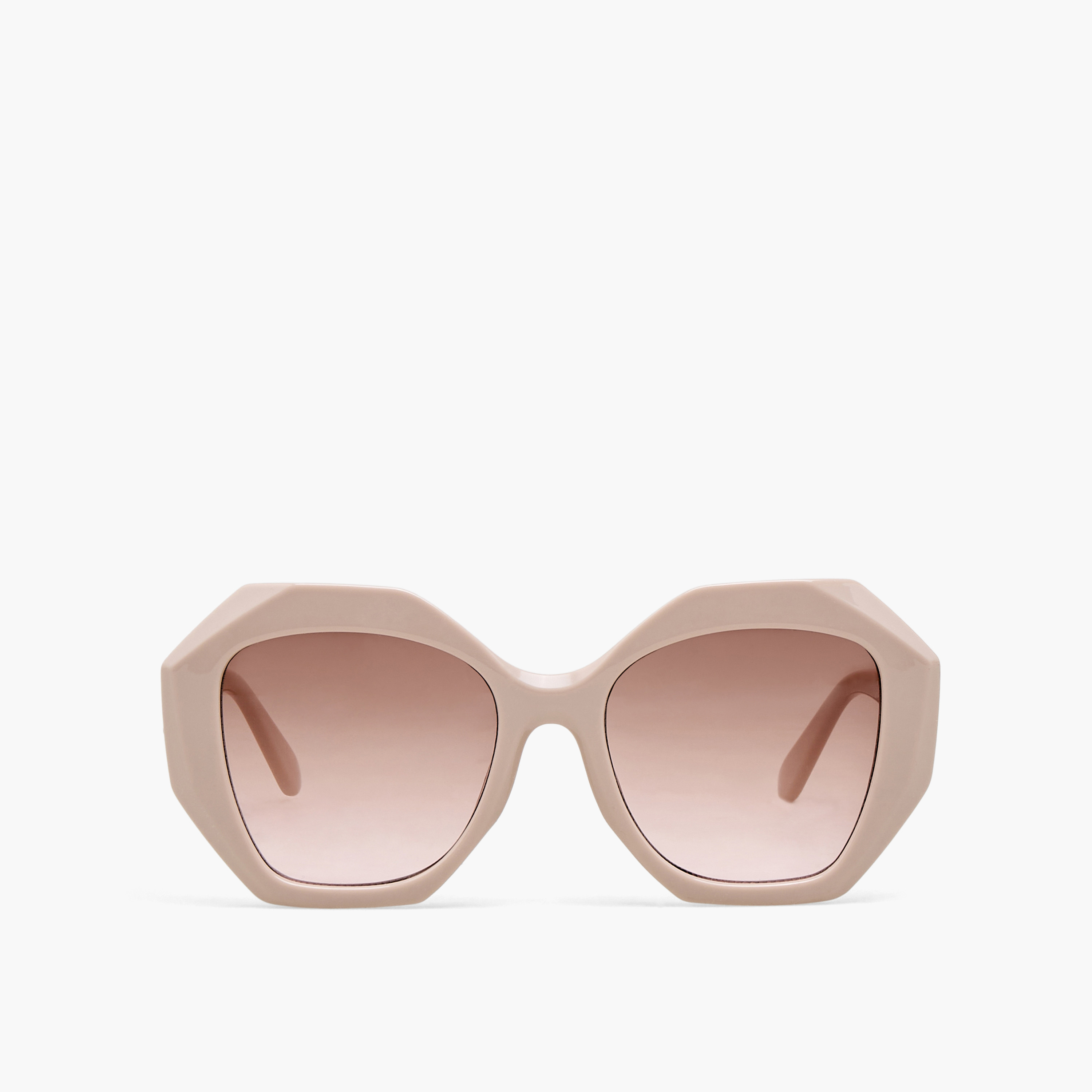 Sunglasses Geometric Brown Lens-women-sunglasses-image-2