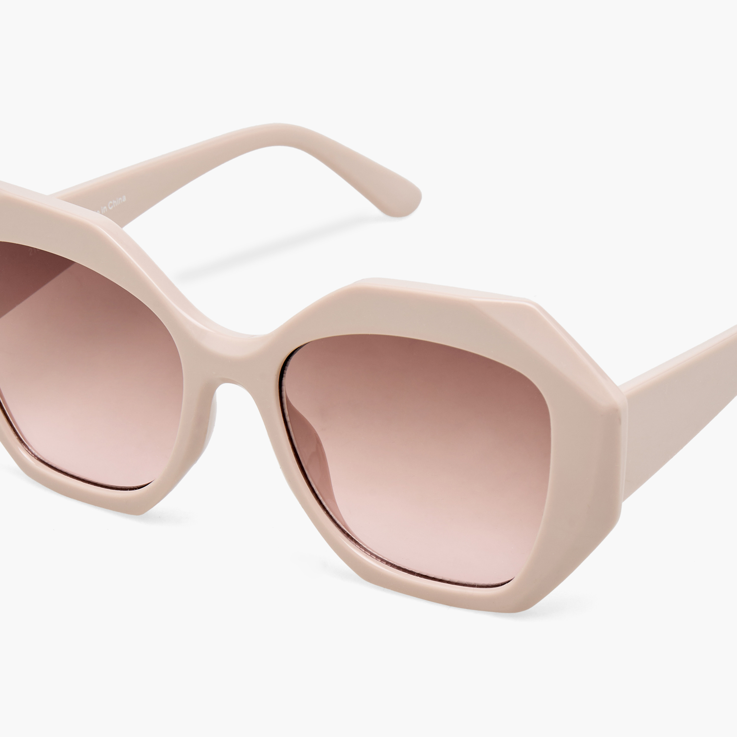 Sunglasses Geometric Brown Lens-women-sunglasses-image-5