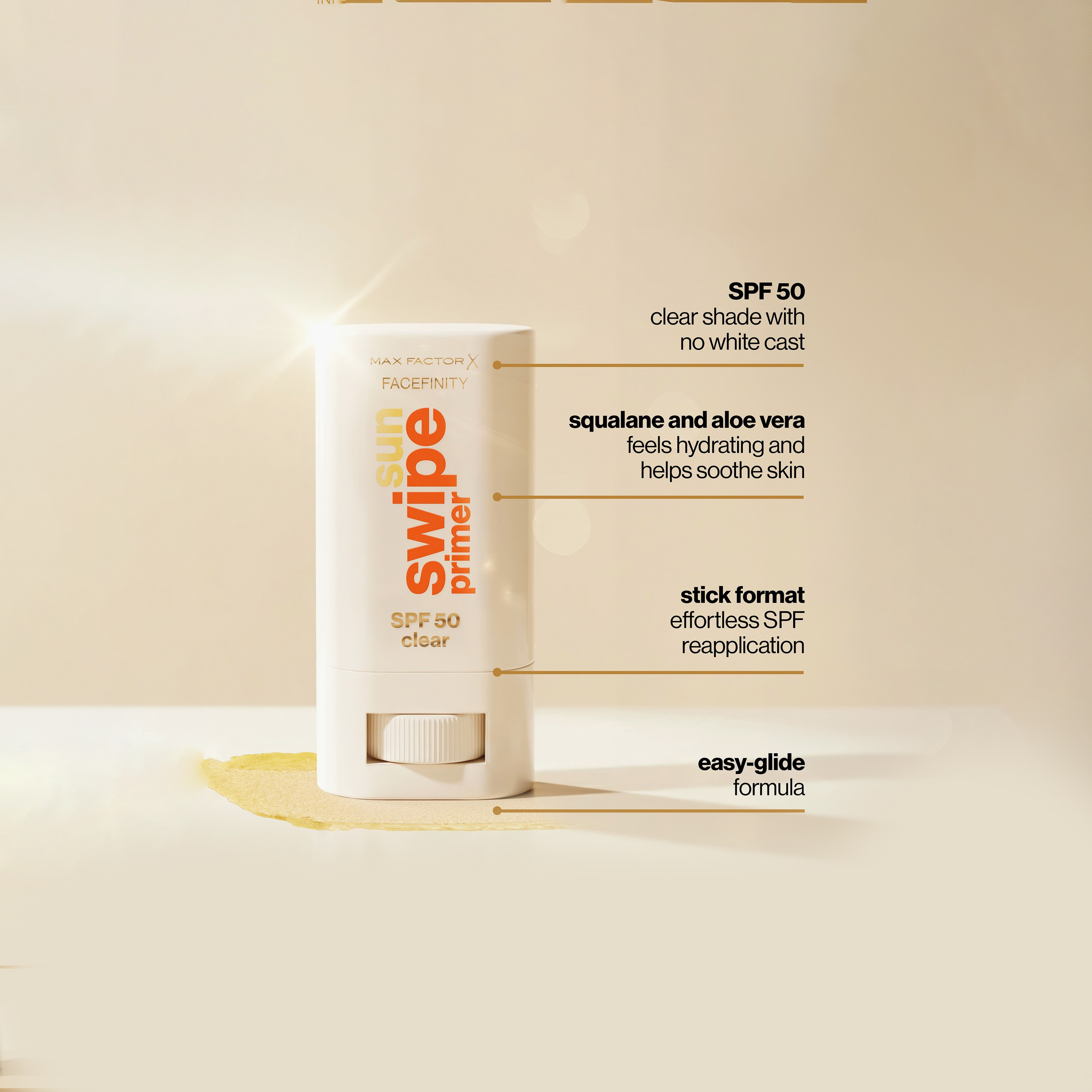Max Factor Facefinity Sun Swipe Primer - SPF 50 Skin-Smoothing Primer-beautyandpersonalcare-makeup-face-faceprimers-image-3