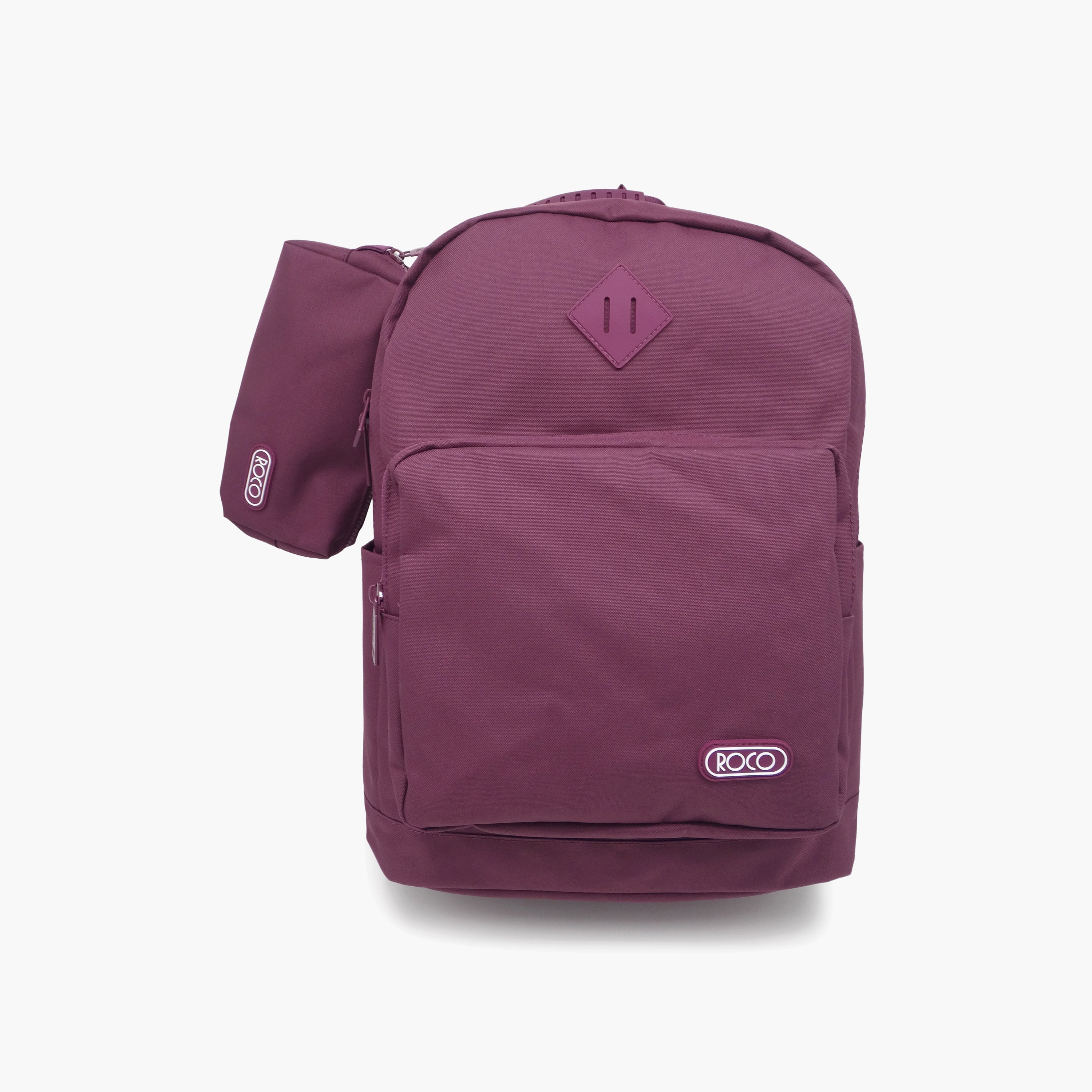 Roco Plain 2-Piece School Backpack Set for 5-8 Yrs with Pencil Case - 17 Inch-school-bagsandbackpacks-backpacks-image-78