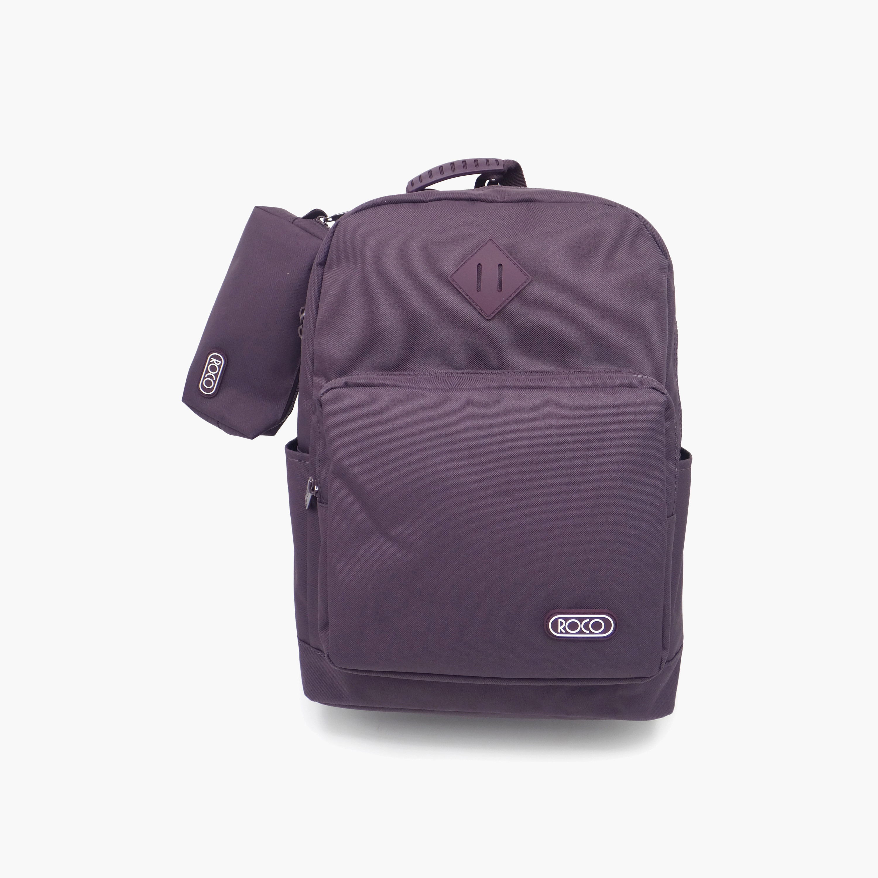 Roco Plain 2-Piece School Backpack Set for 5-8 Yrs with Pencil Case - 17 Inch-school-bagsandbackpacks-backpacks-image-88