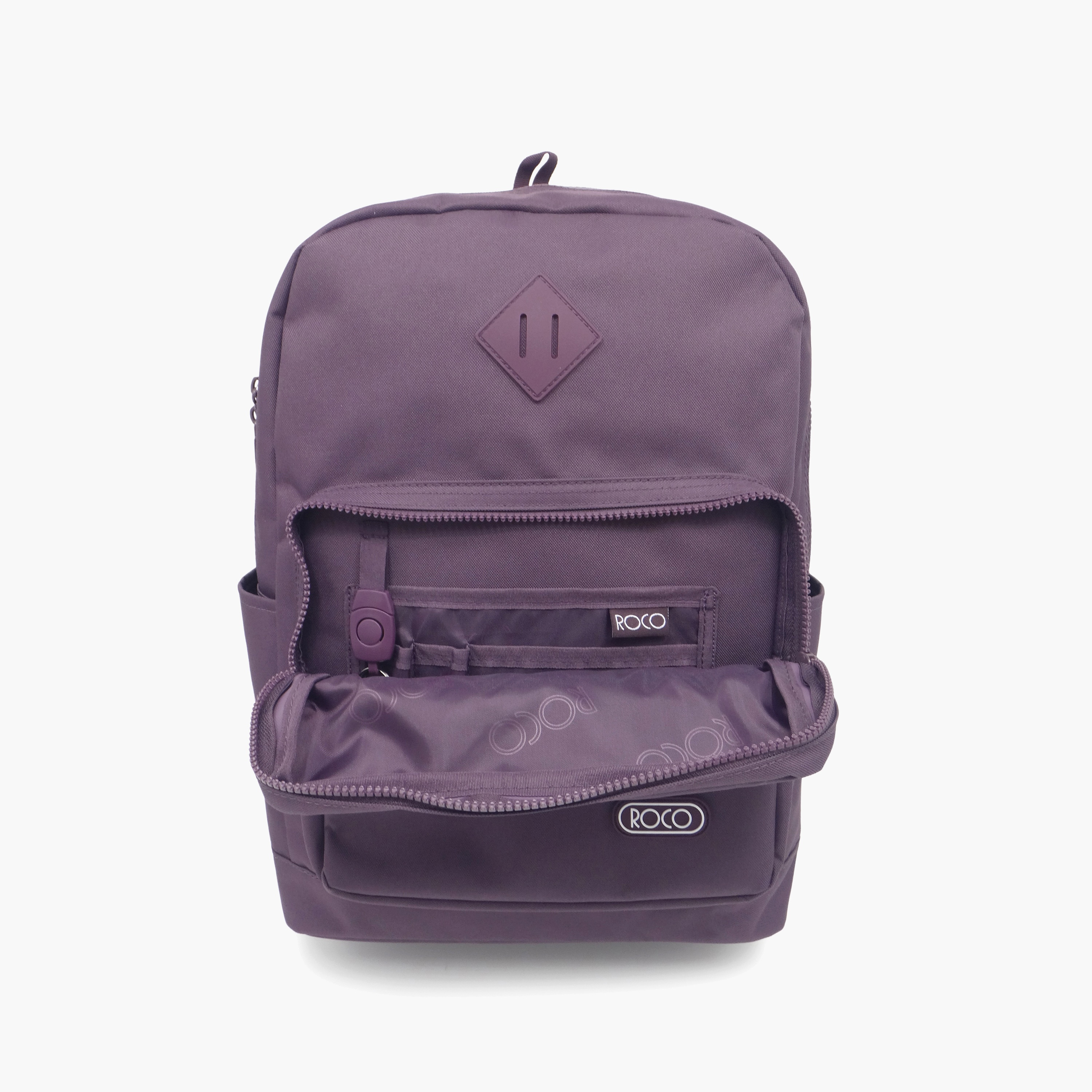 Roco Plain 2-Piece School Backpack Set for 5-8 Yrs with Pencil Case - 17 Inch-school-bagsandbackpacks-backpacks-image-94