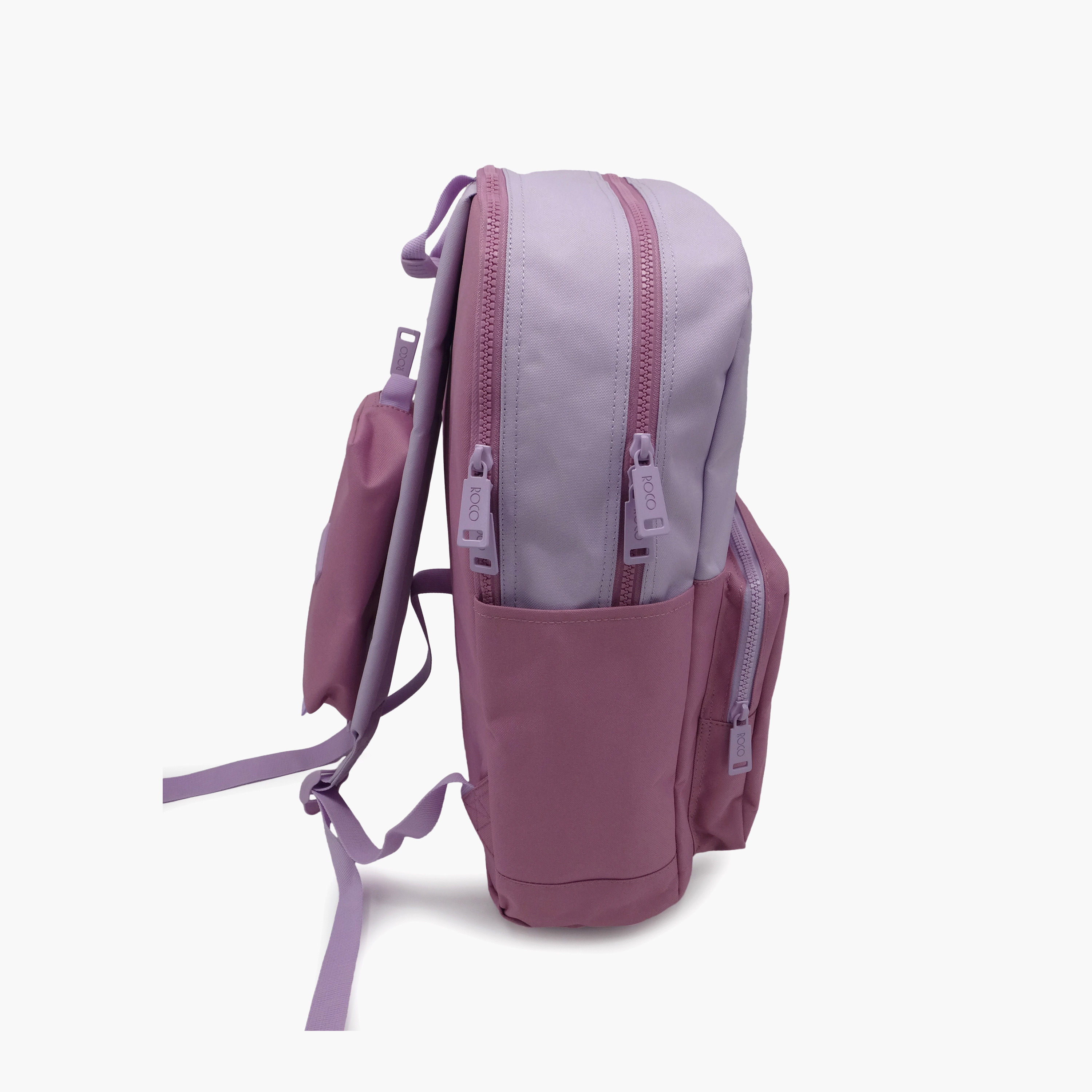 Roco Plain 2-Piece School Backpack Set for Boys 5-8 Yrs with Pencil Case - 17 Inch-school-bagsandbackpacks-backpacks-image-6