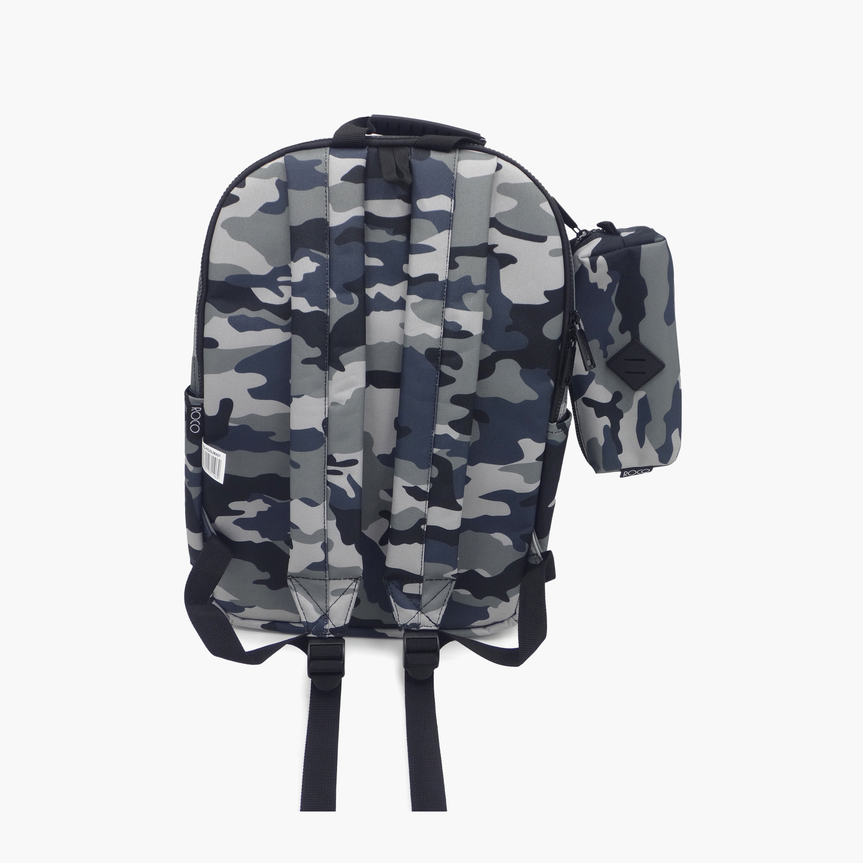 Roco Camouflage 2-Piece School Backpack Set for 5-8 Yrs with Pencil Case - 17 Inch-school-bagsandbackpacks-backpacks-image-7