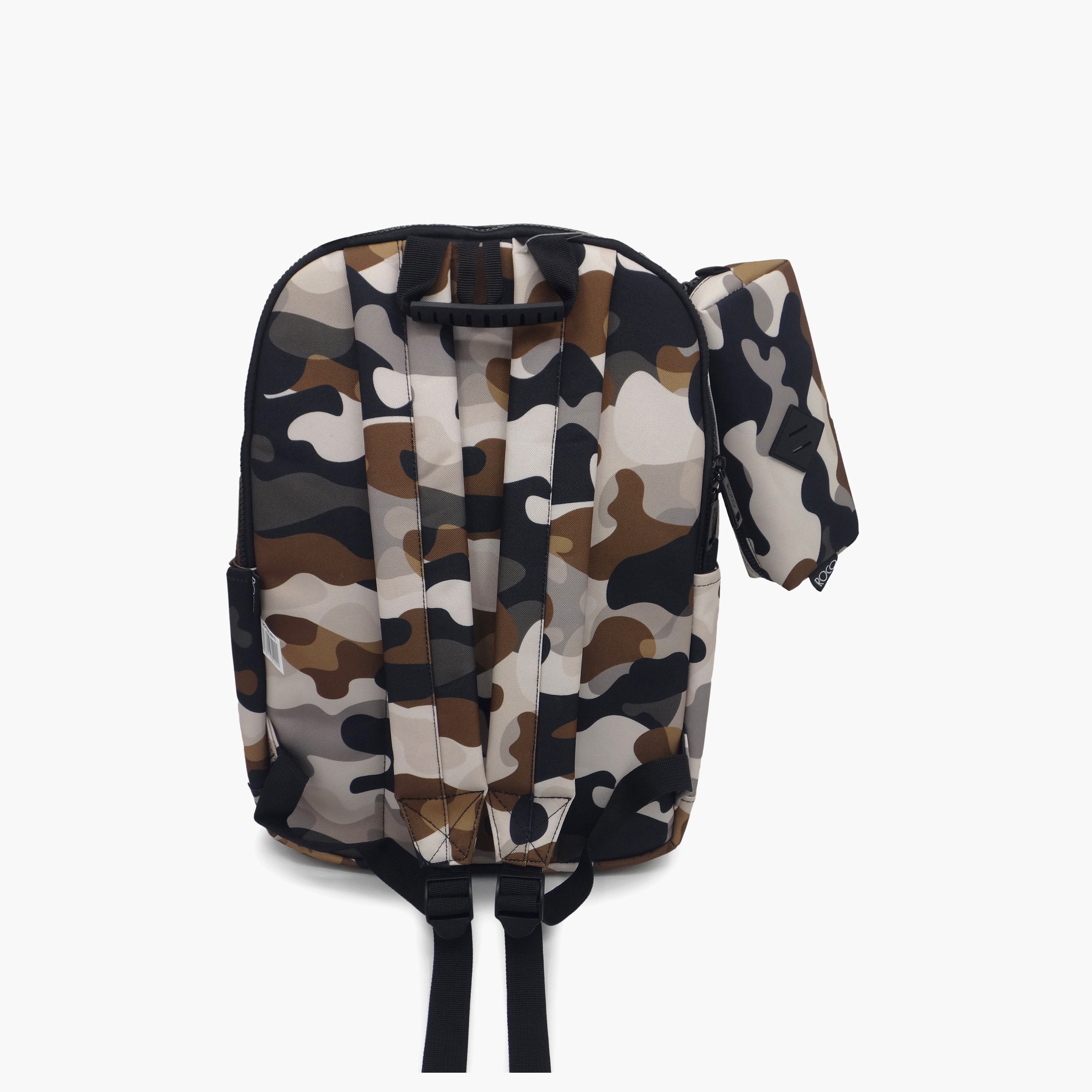 Roco Camouflage 2-Piece School Backpack Set for 5-8 Yrs with Pencil Case - 17 Inch-school-bagsandbackpacks-backpacks-image-25