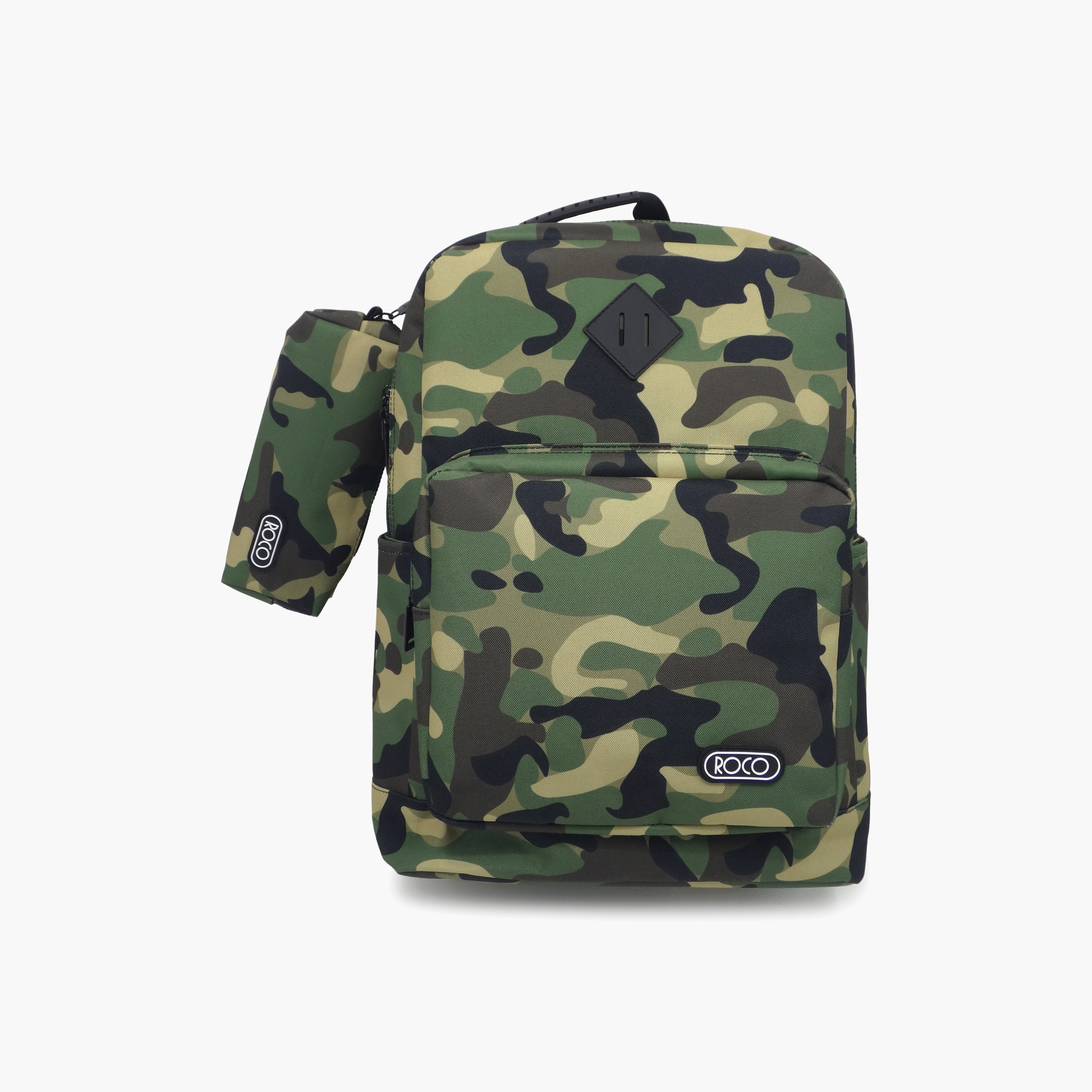 Roco Camouflage 2-Piece School Backpack Set for 5-8 Yrs with Pencil Case - 17 Inch-school-bagsandbackpacks-backpacks-image-30