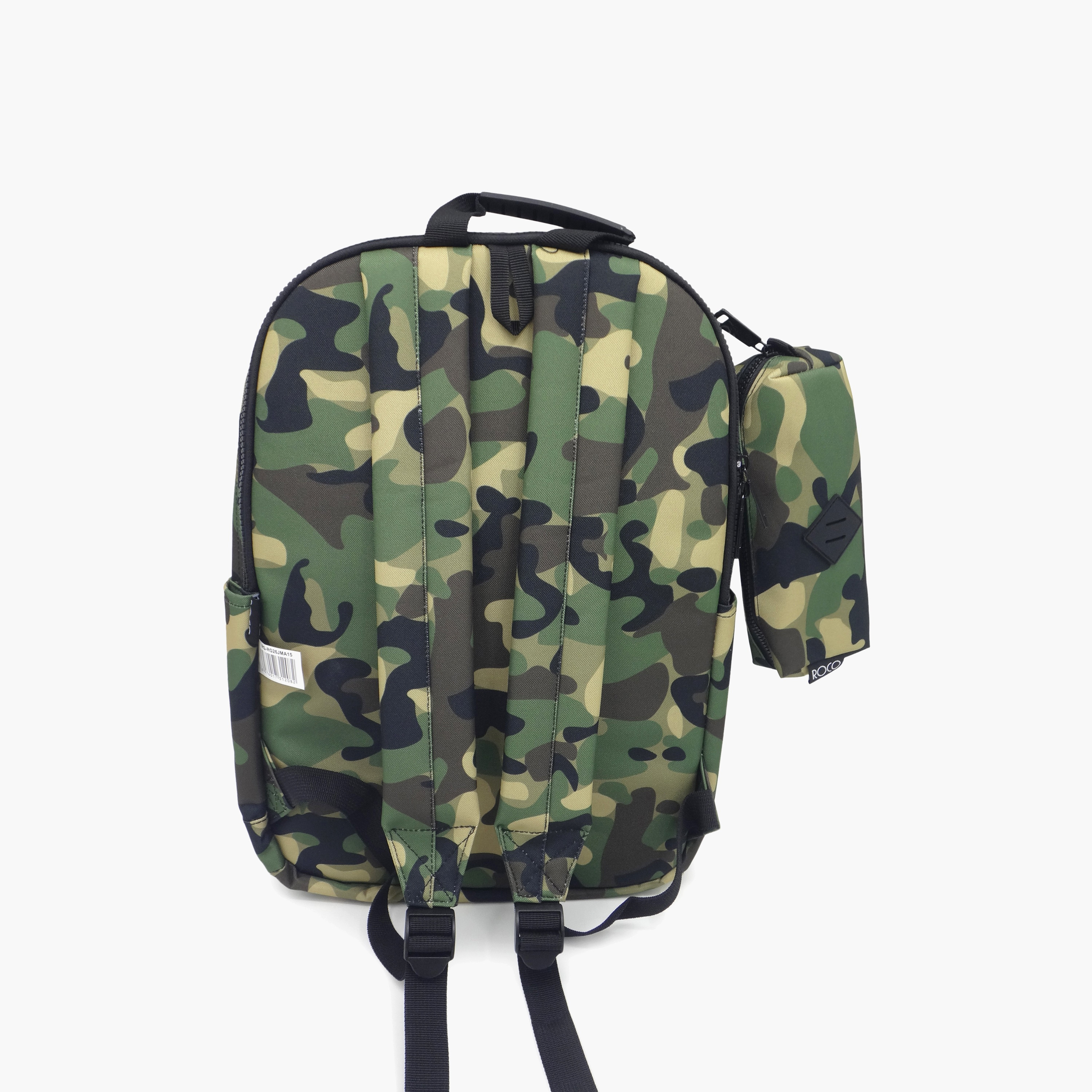 Roco Camouflage 2-Piece School Backpack Set for 5-8 Yrs with Pencil Case - 17 Inch-school-bagsandbackpacks-backpacks-image-34
