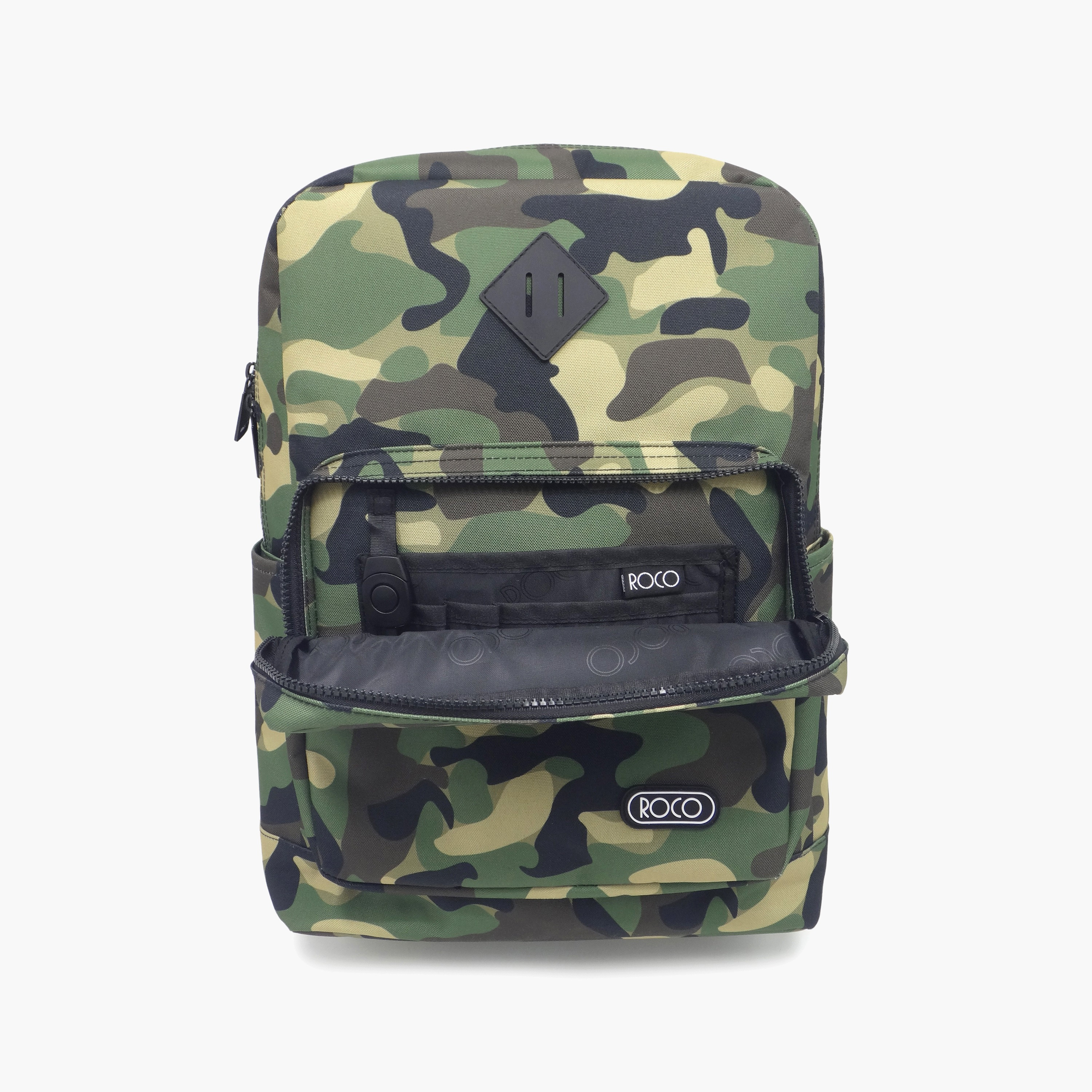 Roco Camouflage 2-Piece School Backpack Set for 5-8 Yrs with Pencil Case - 17 Inch-school-bagsandbackpacks-backpacks-image-35