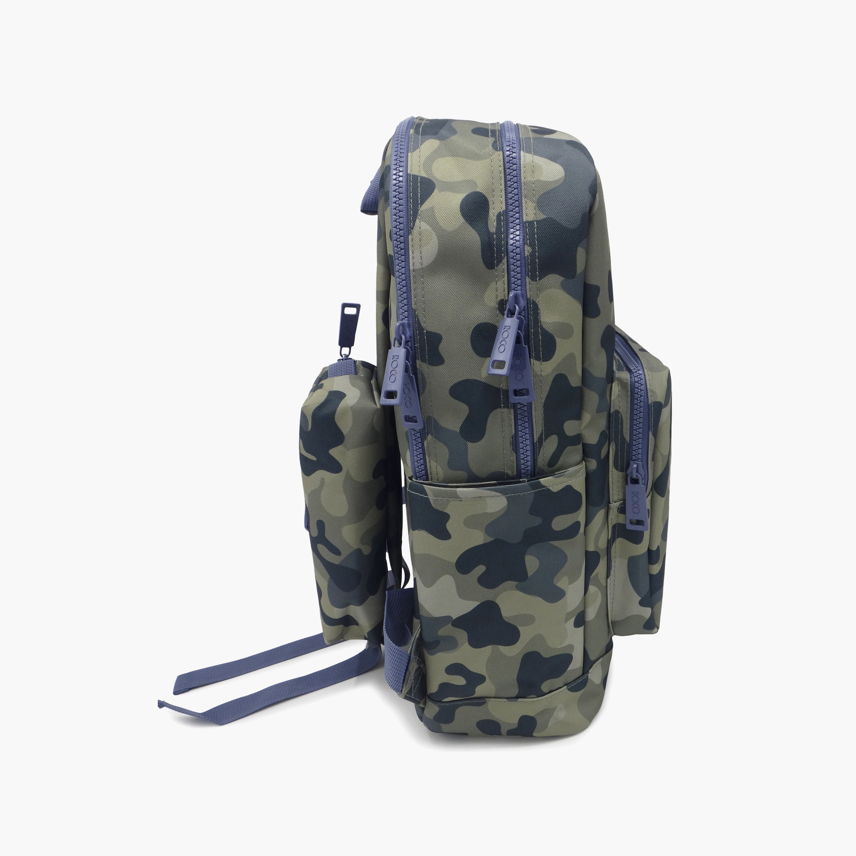 Roco Camouflage 2-Piece School Backpack Set for 5-8 Yrs with Pencil Case - 17 Inch-school-bagsandbackpacks-backpacks-image-6