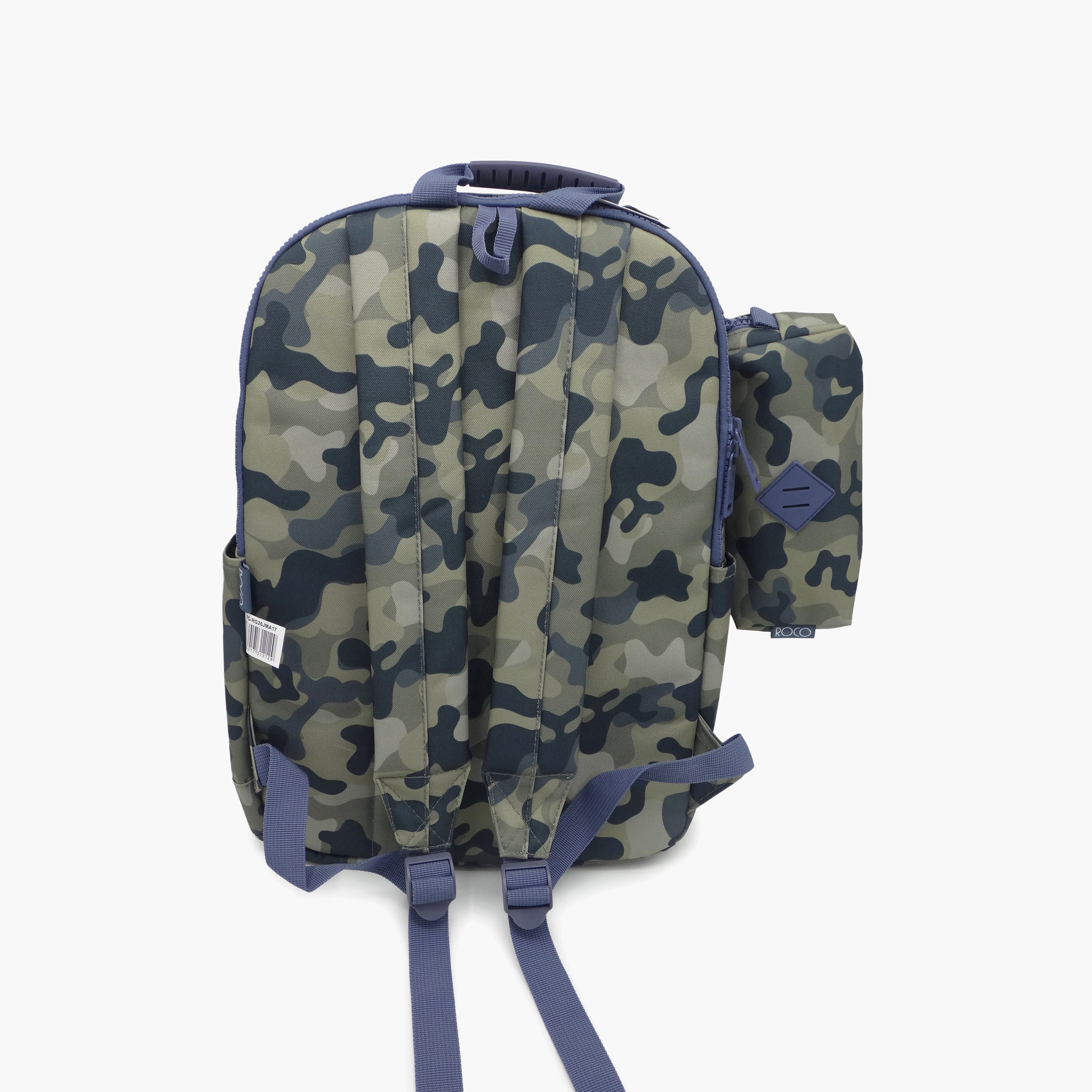 Roco Camouflage 2-Piece School Backpack Set for 5-8 Yrs with Pencil Case - 17 Inch-school-bagsandbackpacks-backpacks-image-7