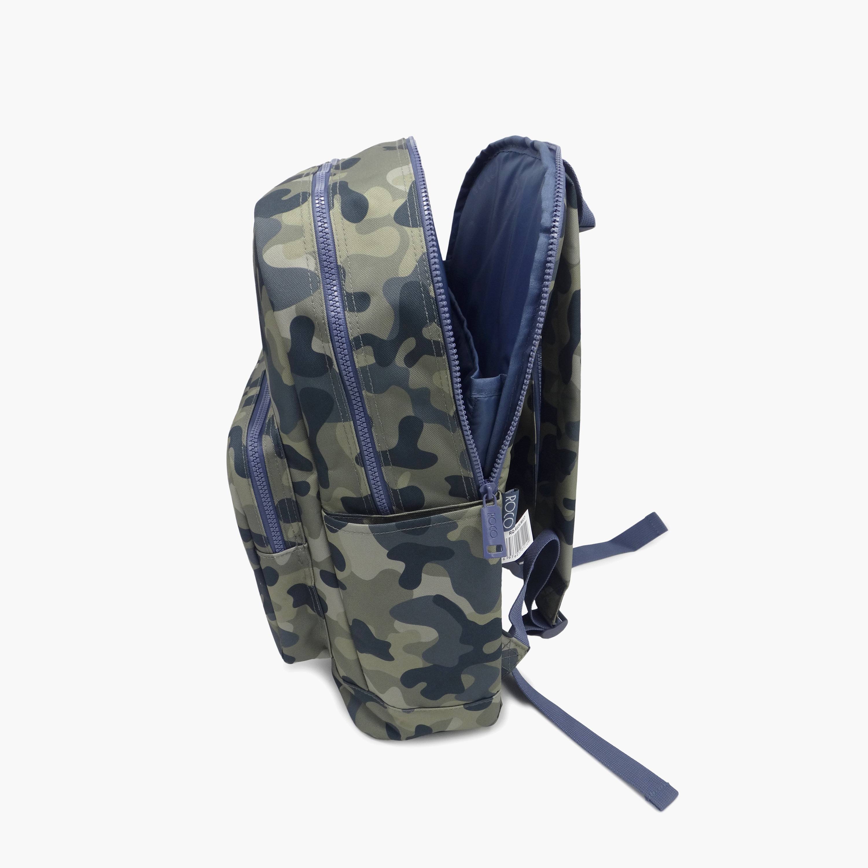 Roco Camouflage 2-Piece School Backpack Set for 5-8 Yrs with Pencil Case - 17 Inch-school-bagsandbackpacks-backpacks-image-8