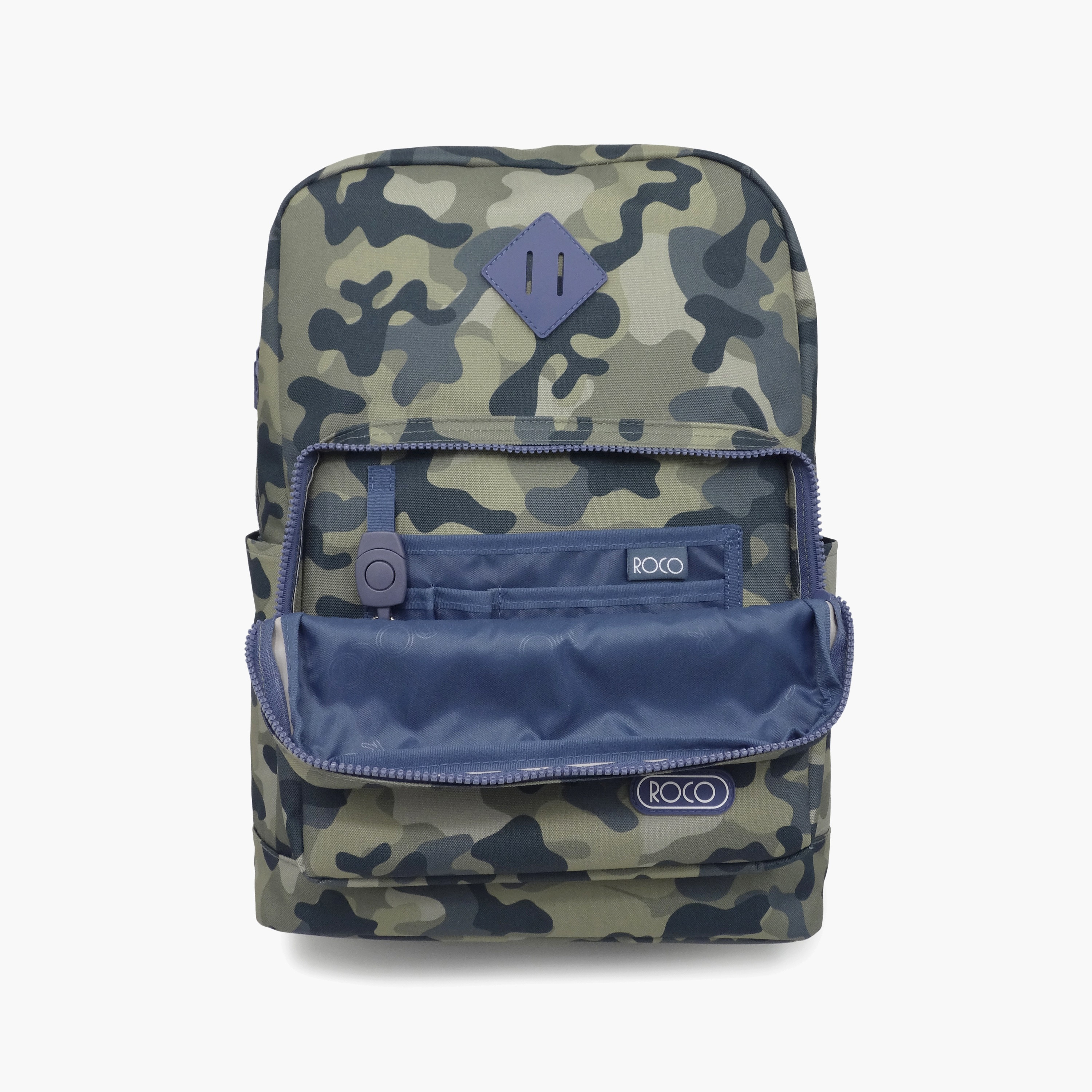 Roco Camouflage 2-Piece School Backpack Set for 5-8 Yrs with Pencil Case - 17 Inch-school-bagsandbackpacks-backpacks-image-9