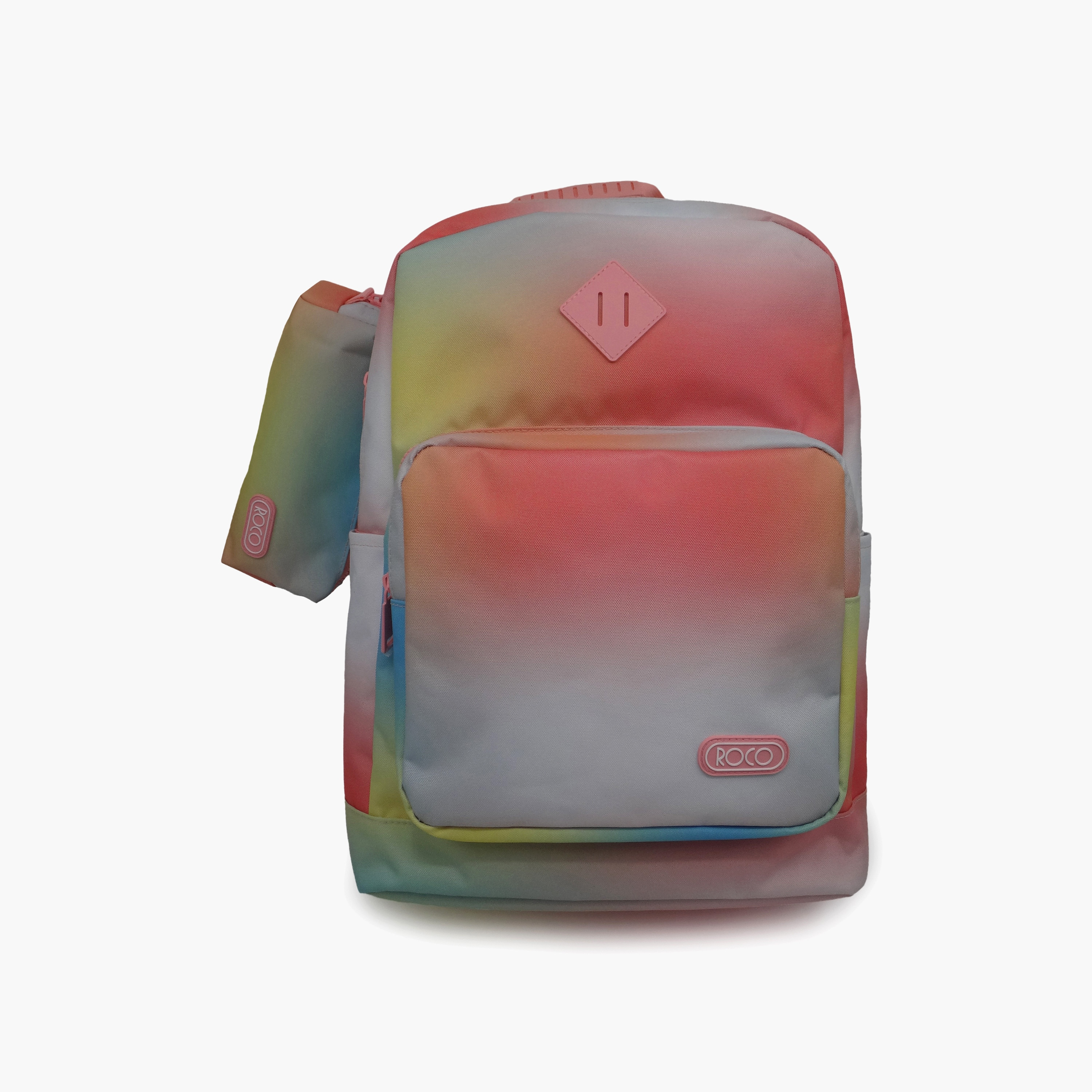 Roco Gradient 2-Piece School Backpack Set for Girls 5-8 Yrs with Pencil Case - 17 Inch-school-bagsandbackpacks-backpacks-image-1