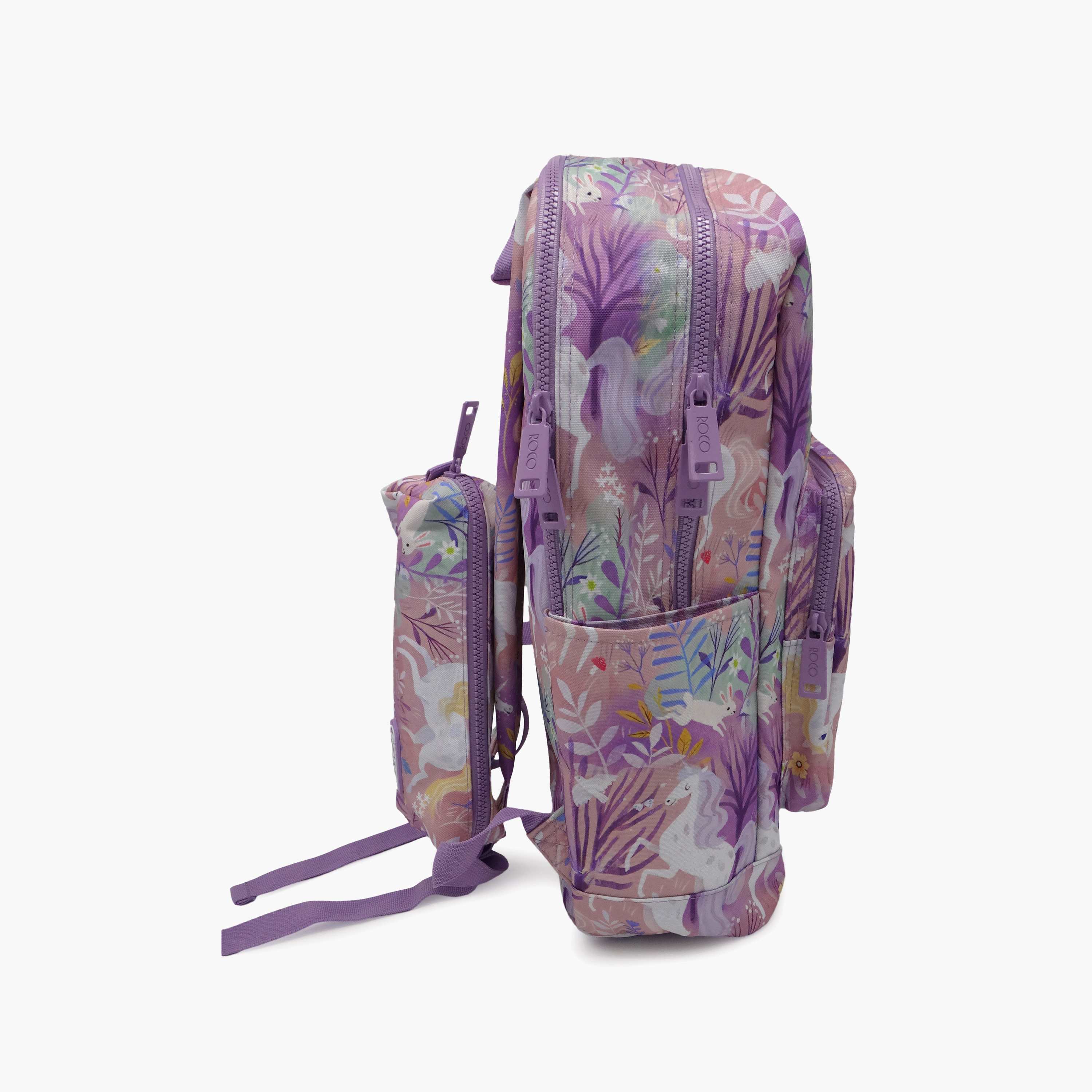 Roco Gradient 2-Piece School Backpack Set for Girls 5-8 Yrs with Pencil Case - 17 Inch-school-bagsandbackpacks-backpacks-image-6
