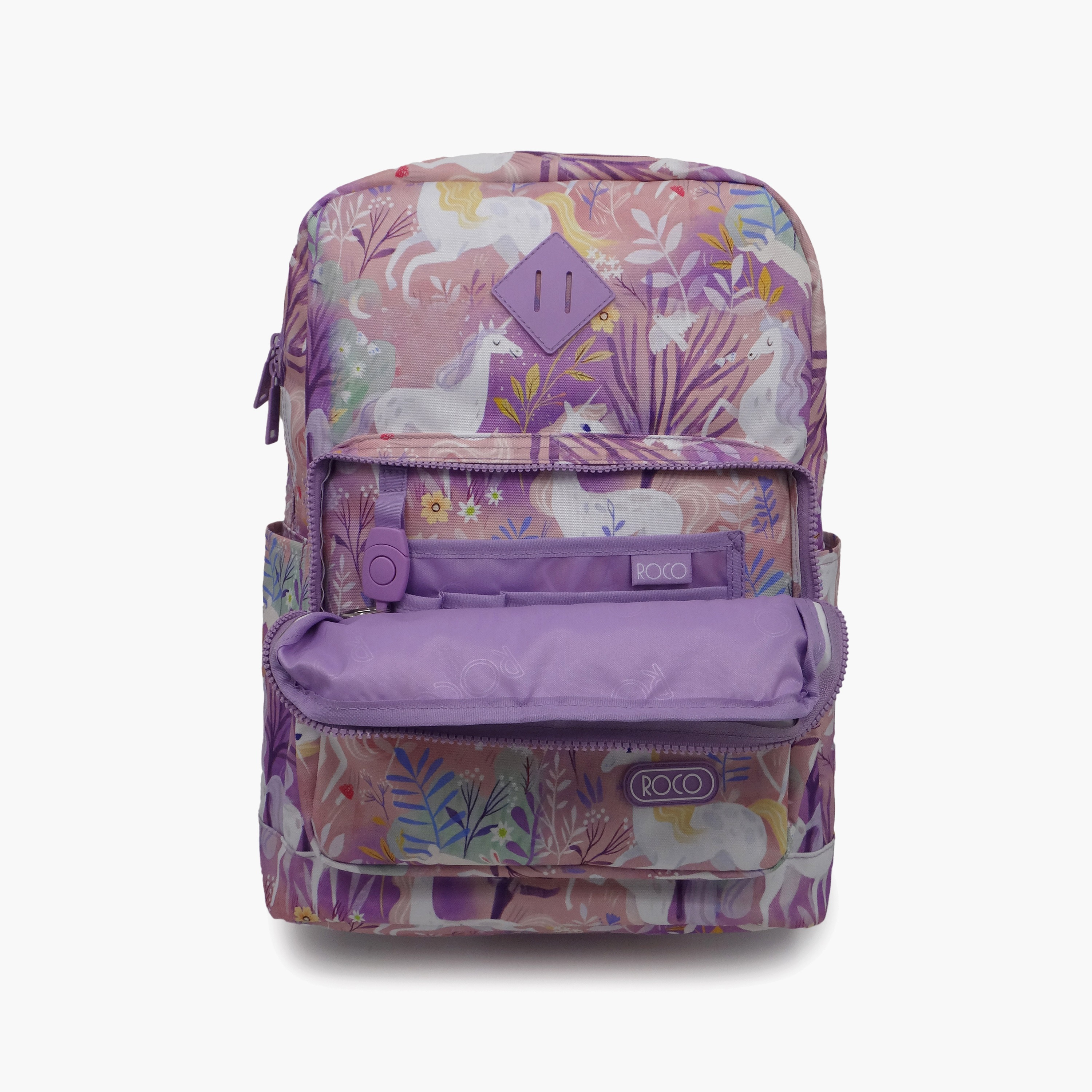 Roco Gradient 2-Piece School Backpack Set for Girls 5-8 Yrs with Pencil Case - 17 Inch-school-bagsandbackpacks-backpacks-image-9