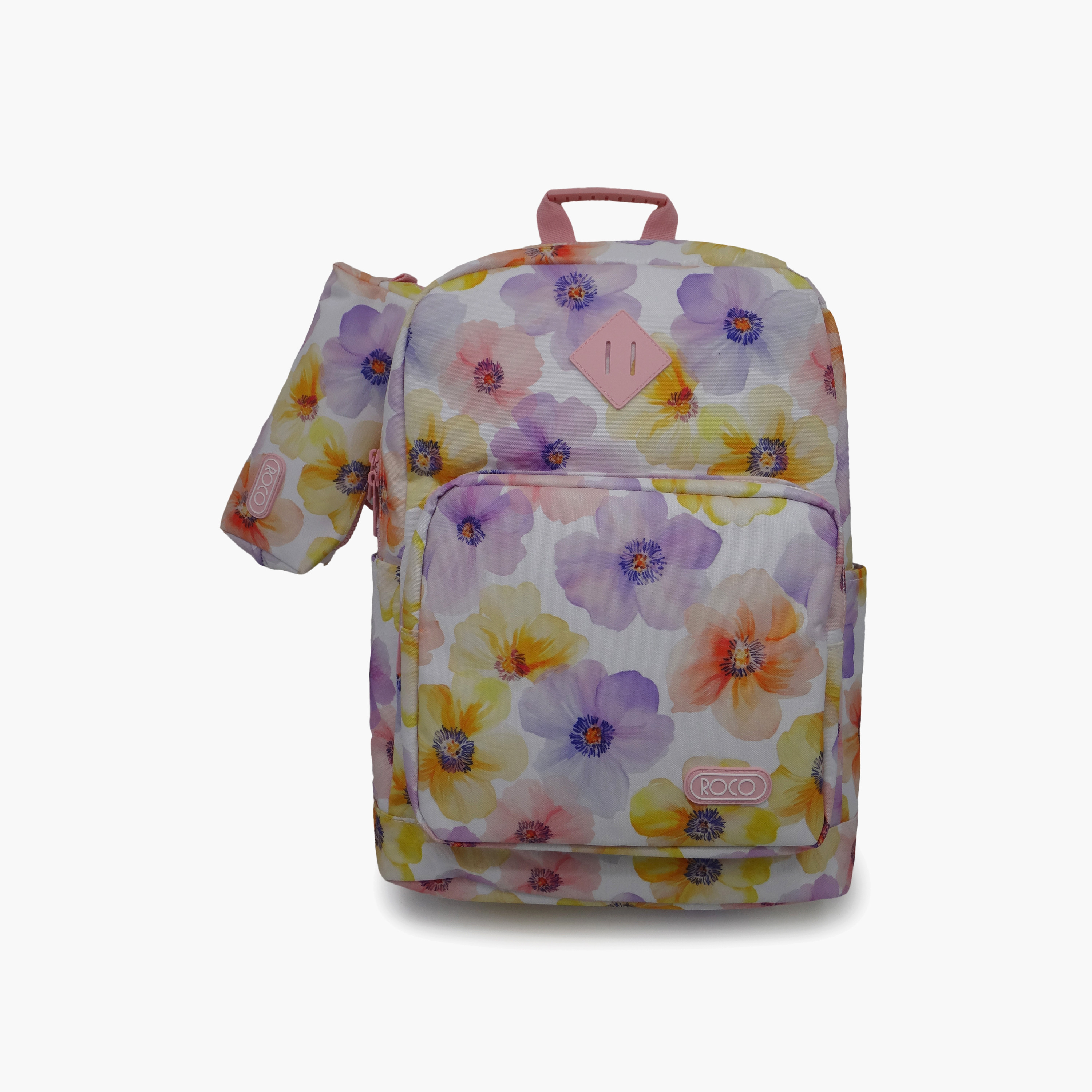 Roco Gradient 2-Piece School Backpack Set for Girls 5-8 Yrs with Pencil Case - 17 Inch-school-bagsandbackpacks-backpacks-image-1
