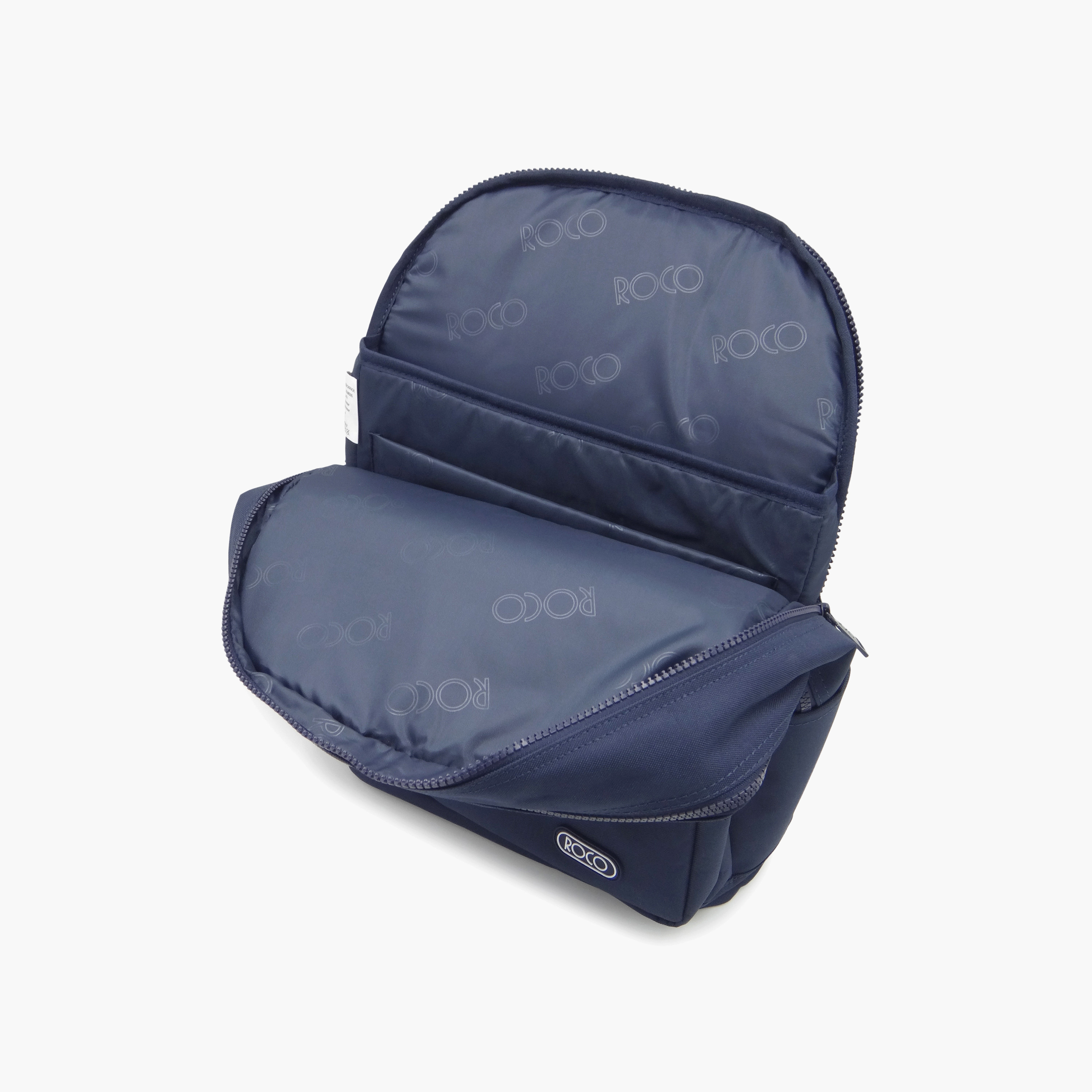 طقم حقيبة ظهر مدرسية سادة قطعتين من 5 إلى 8 سنوات مع مقلمة - 17 بوصة من روكو-school-bagsandbackpacks-backpacks-image-2