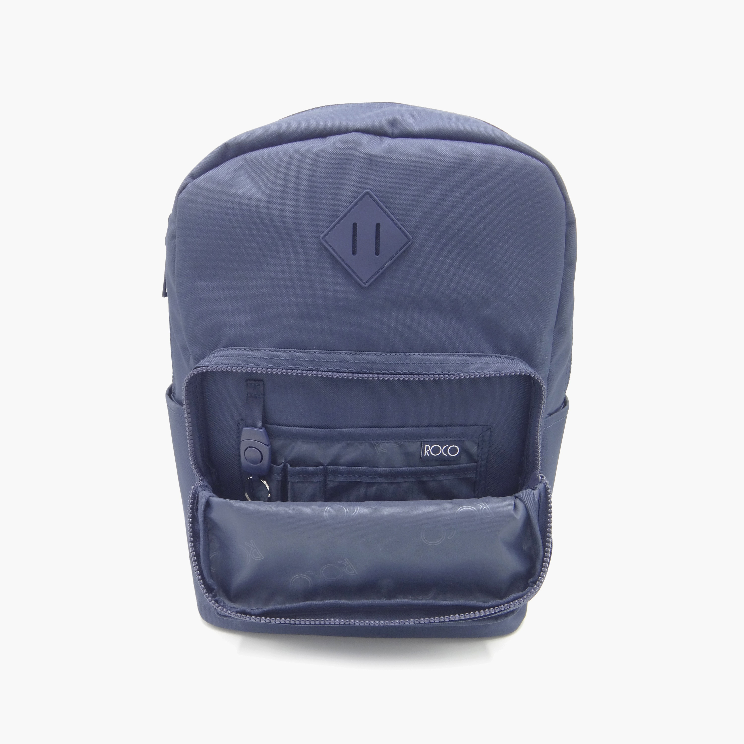 طقم حقيبة ظهر مدرسية سادة قطعتين من 5 إلى 8 سنوات مع مقلمة - 17 بوصة من روكو-school-bagsandbackpacks-backpacks-image-9