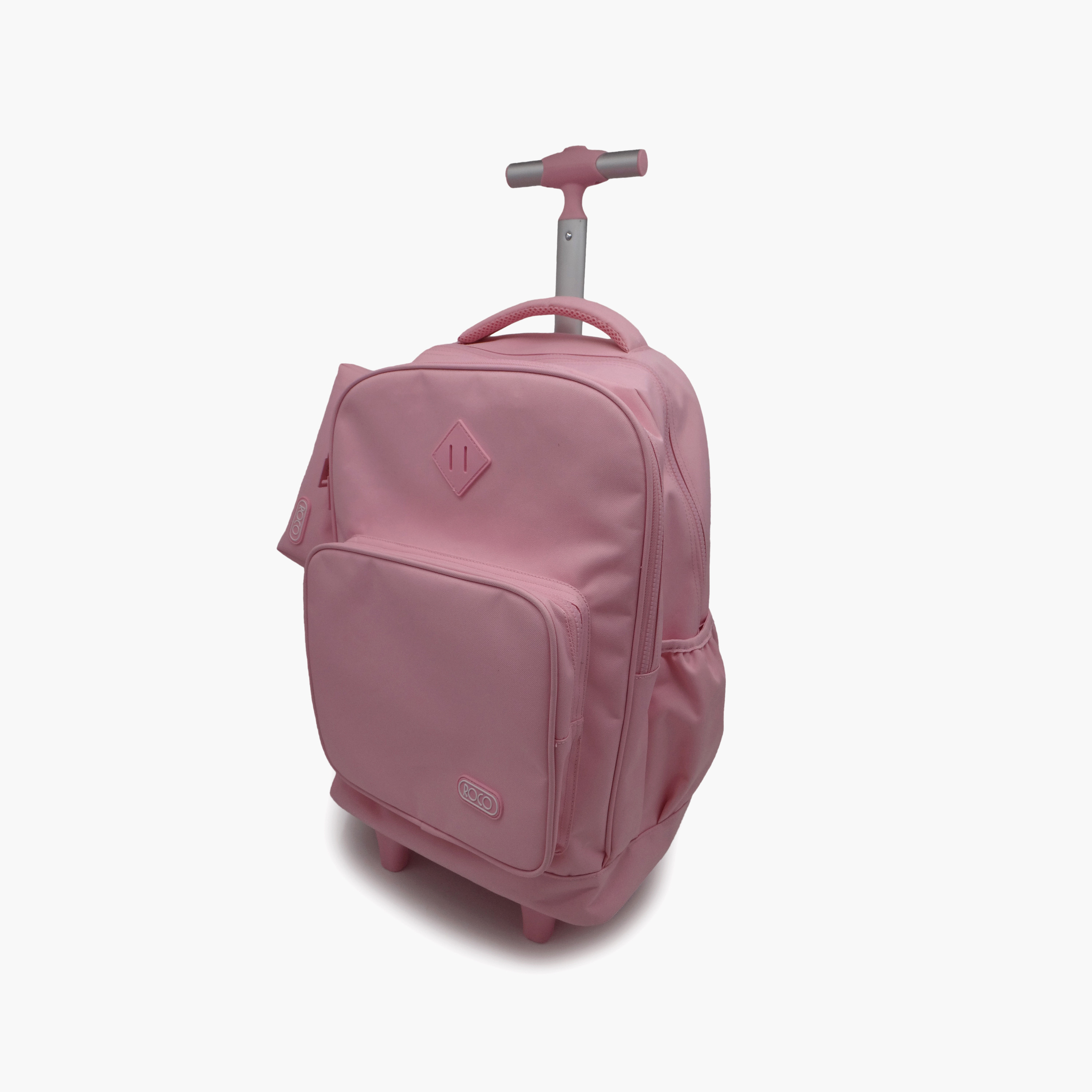 Roco Plain 2-Piece School Trolley Bag Set for 5-8 Yrs with Pencil Case - 17 Inch-school-bagsandbackpacks-trolleybags-image-42