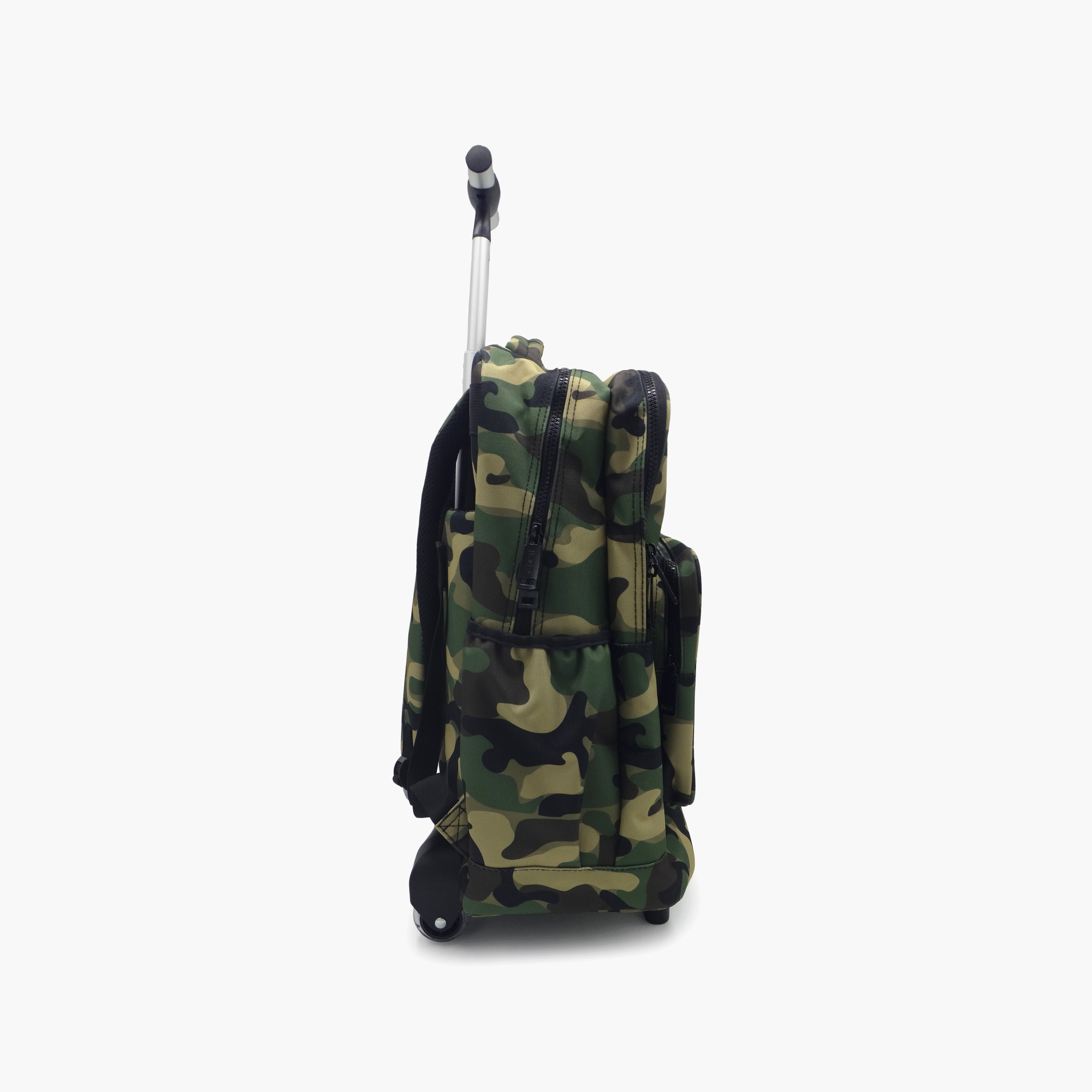Roco Camouflage 2-Piece School Trolley Bag Set for 5-8 Yrs with Pencil Case - 17 Inch-school-bagsandbackpacks-trolleybags-image-5