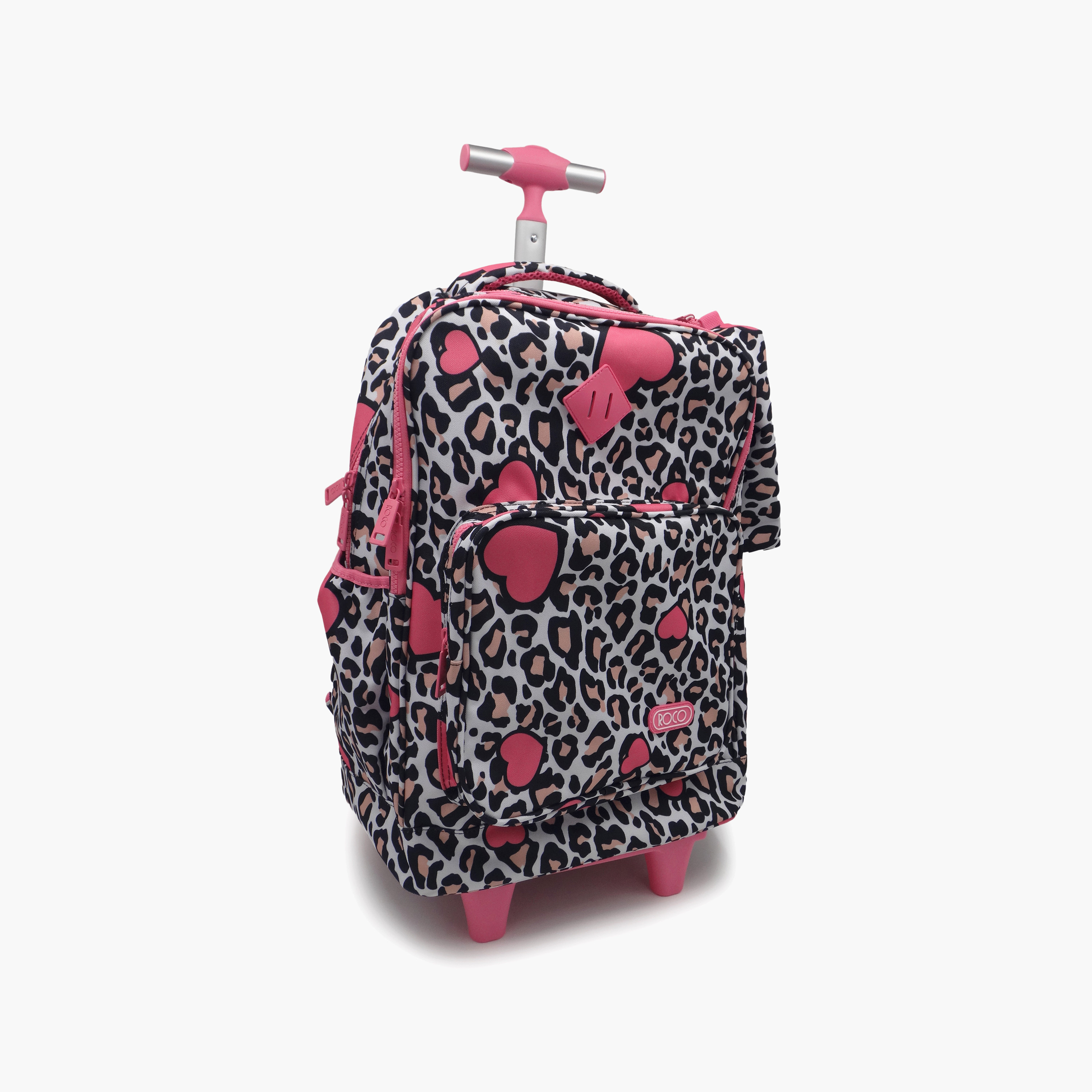 Roco Gradient 2-Piece School Trolley Bag Set for Girls 5-8 Yrs with Pencil Case - 17 Inch-school-bagsandbackpacks-trolleybags-image-10