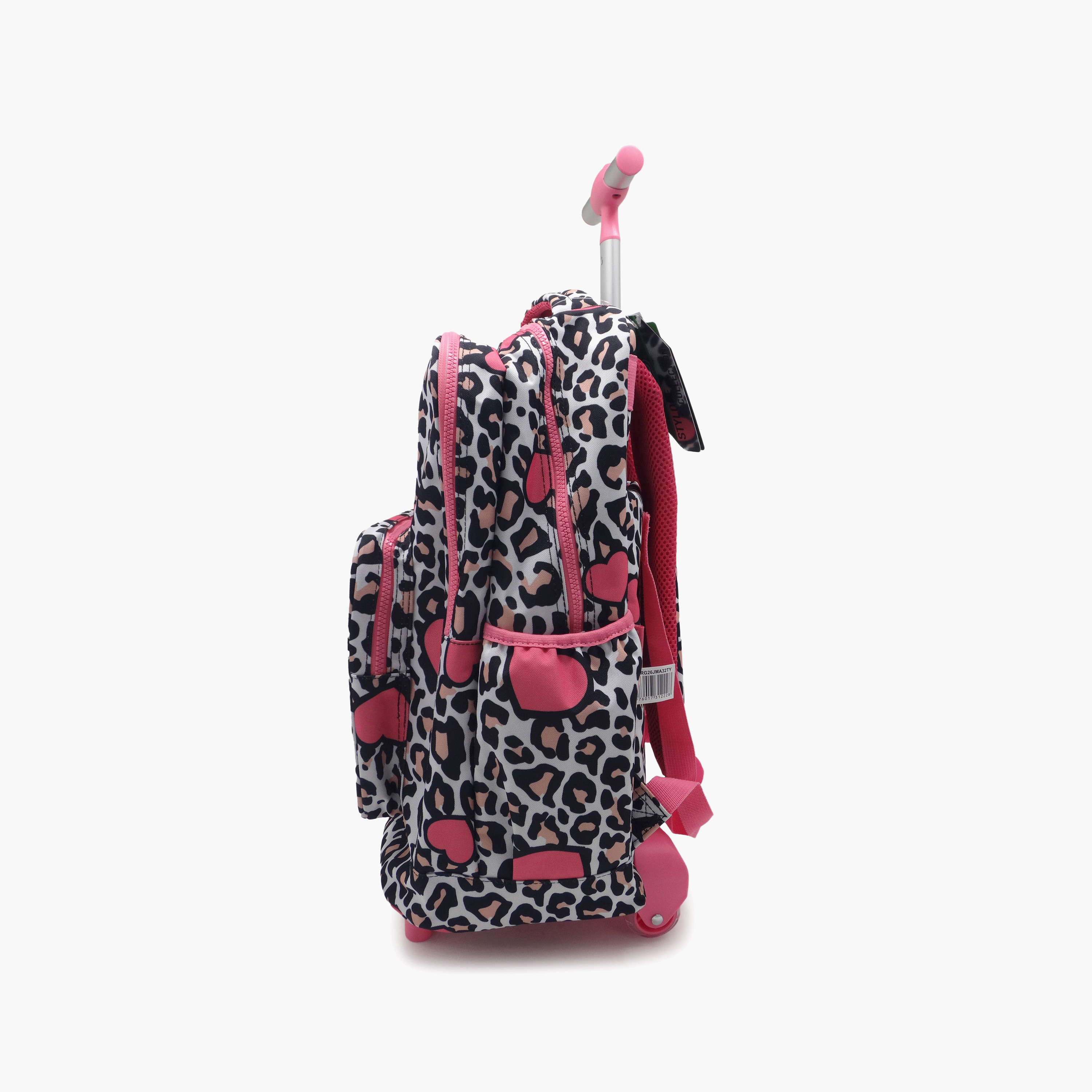 Roco Gradient 2-Piece School Trolley Bag Set for Girls 5-8 Yrs with Pencil Case - 17 Inch-school-bagsandbackpacks-trolleybags-image-11