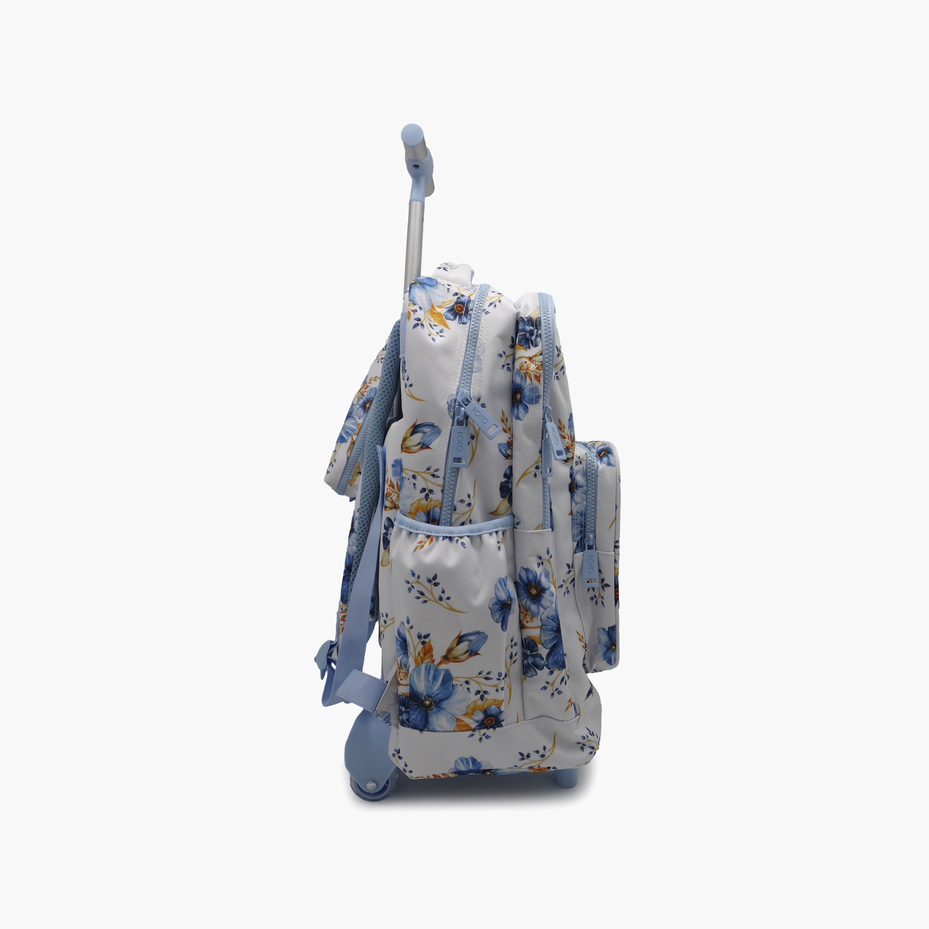Roco Gradient 2-Piece School Trolley Bag Set for Girls 5-8 Yrs with Pencil Case - 17 Inch-school-bagsandbackpacks-trolleybags-image-5